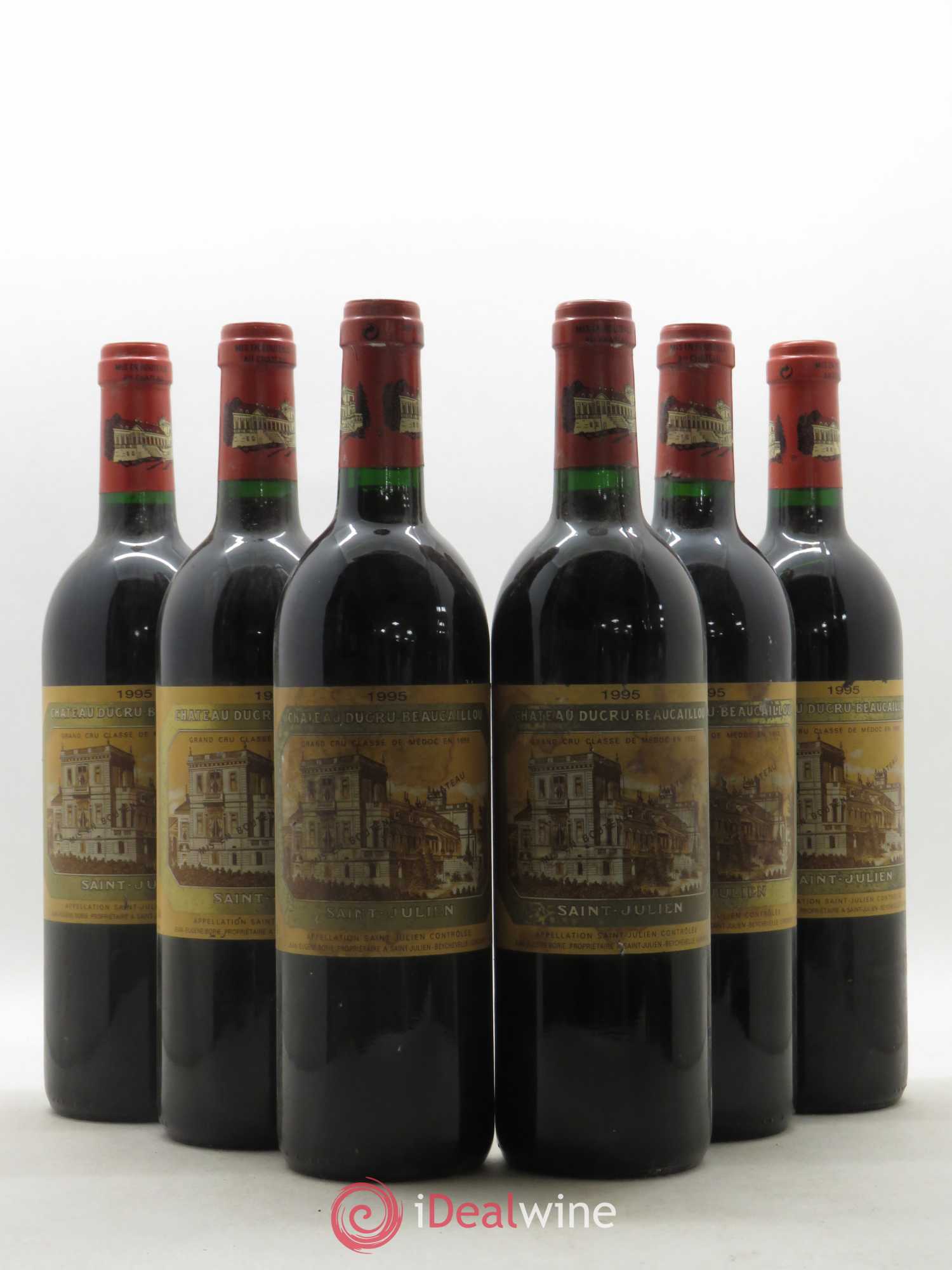 Château Ducru Beaucaillou 2ème Grand Cru Classé 1995 - Lot de 6 bouteilles - 0