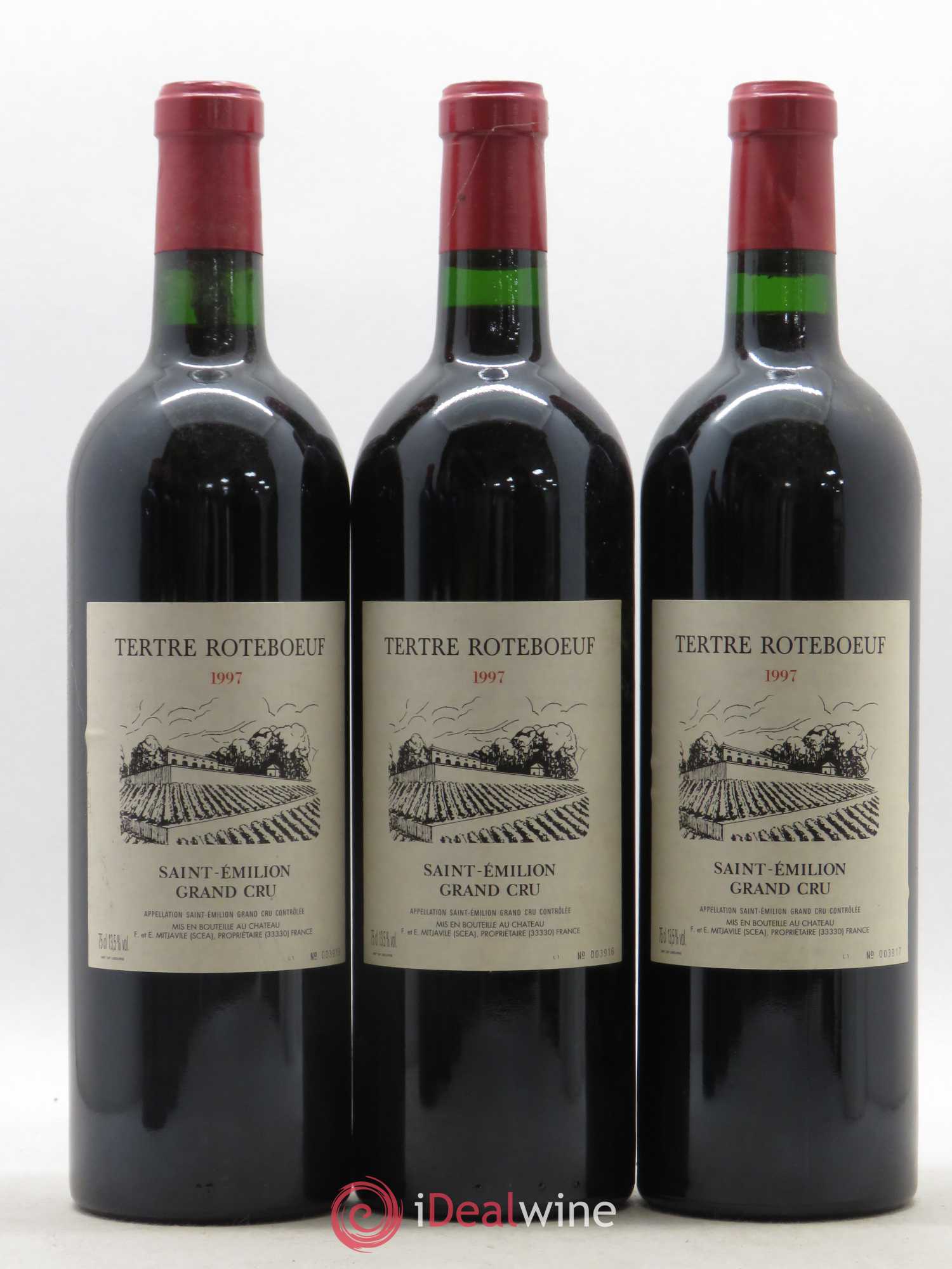 Château Tertre Roteboeuf 1997 - Posten von 6 Flaschen - 1