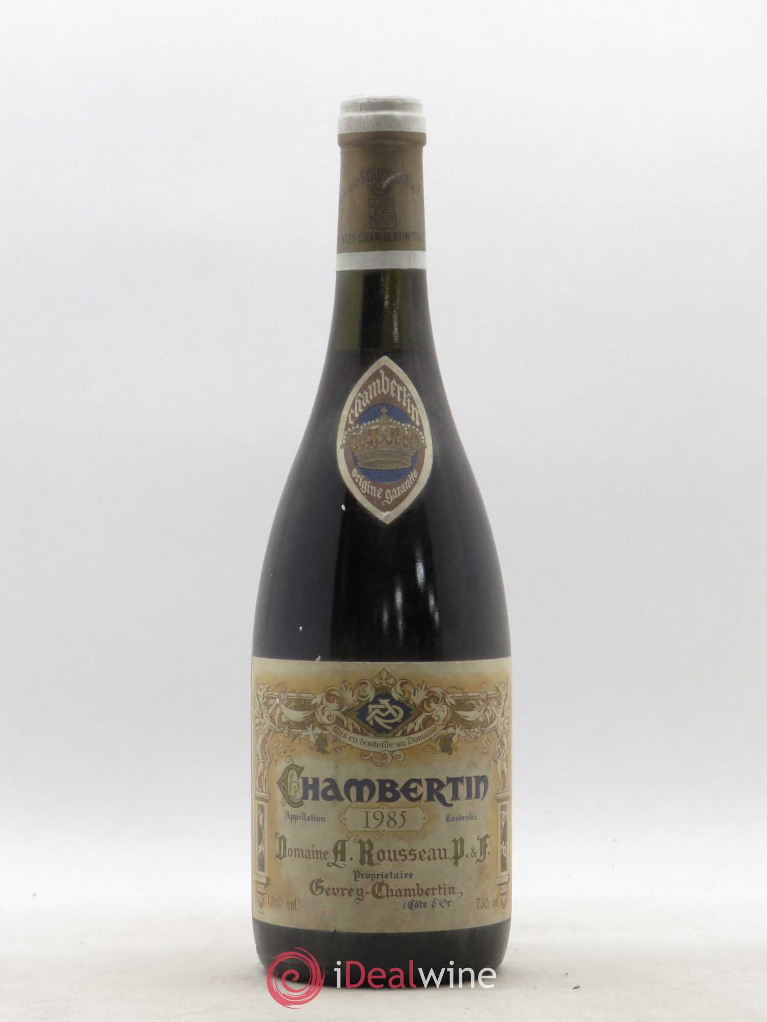 Chambertin Grand Cru Armand Rousseau (Domaine) 1985 - Lot de 1 bouteille - 0