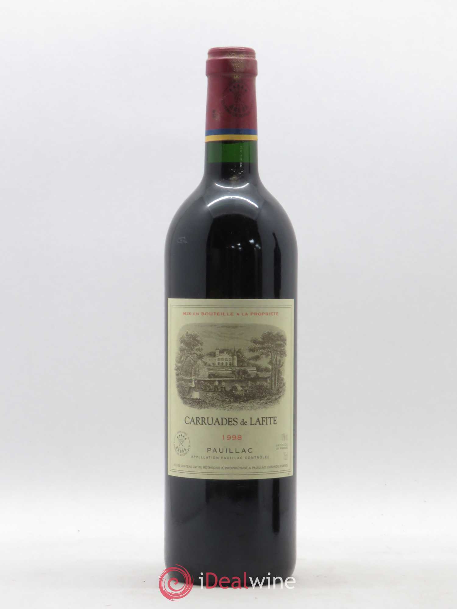 Carruades de Lafite Rothschild Second Vin 1998 - Lot de 1 bouteille - 0