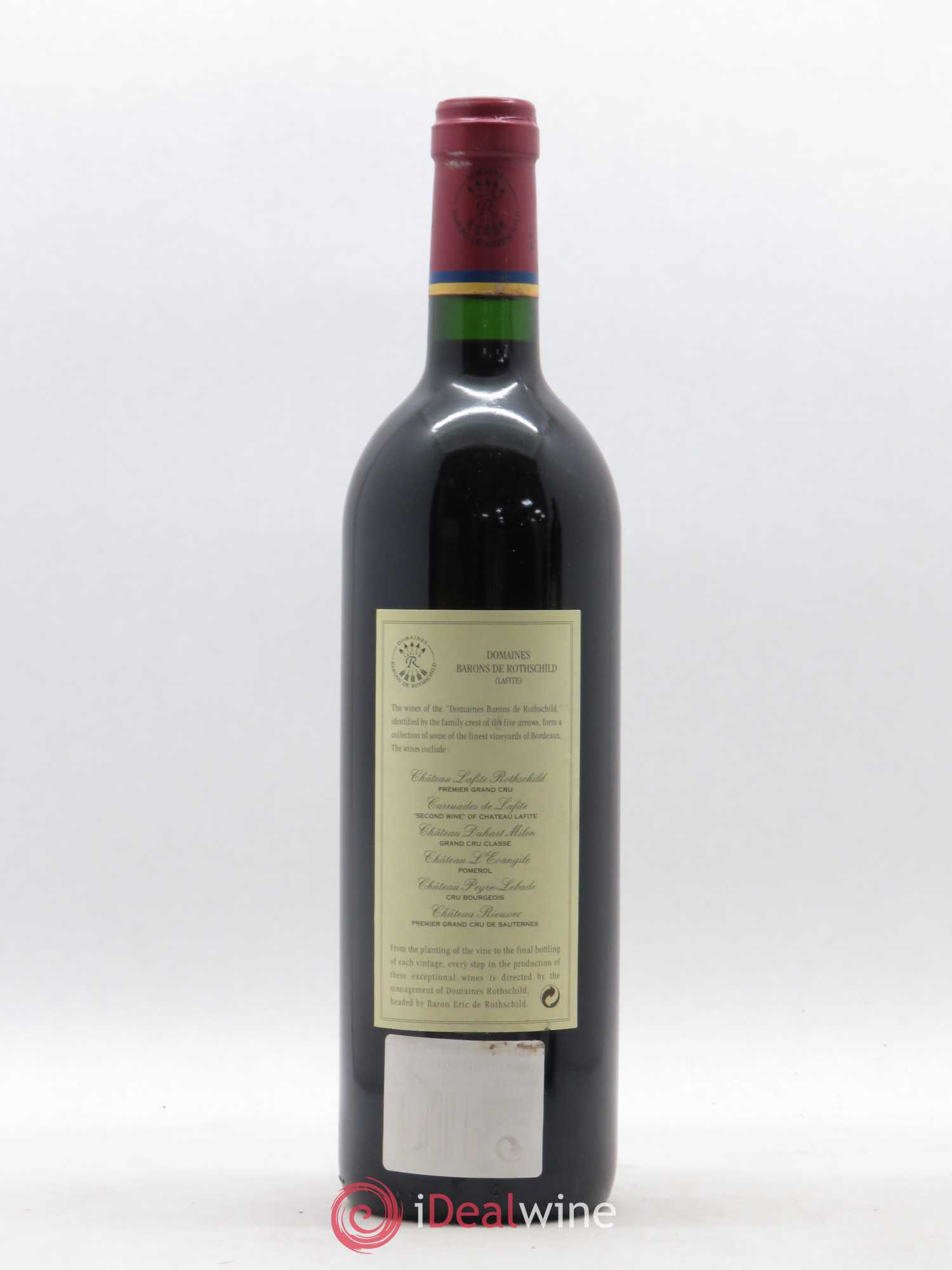 Carruades de Lafite Rothschild Second Vin 1998 - Lot de 1 bouteille - 1