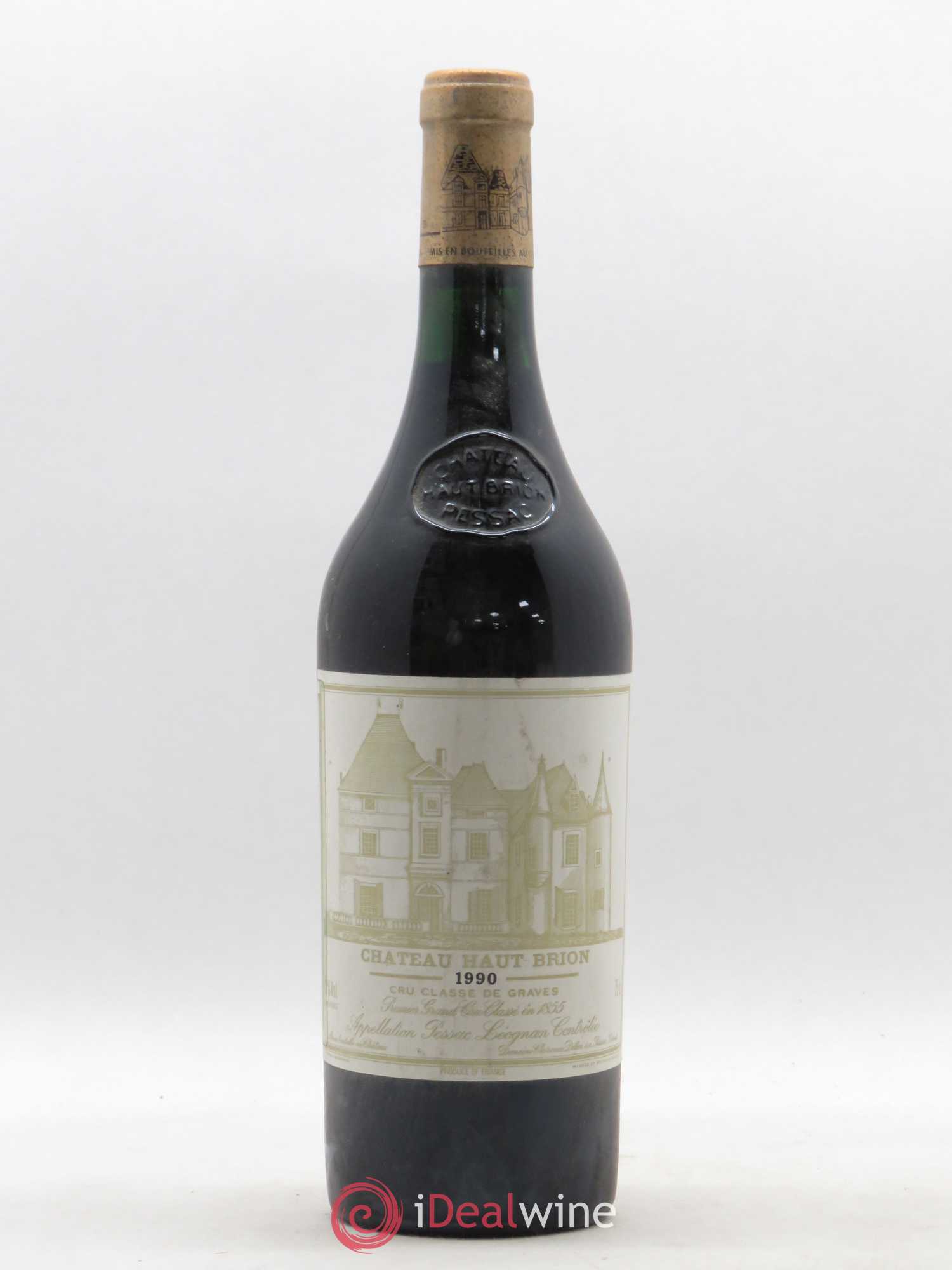 Château Haut Brion 1er Grand Cru Classé 1990 - Lot de 1 bouteille - 0