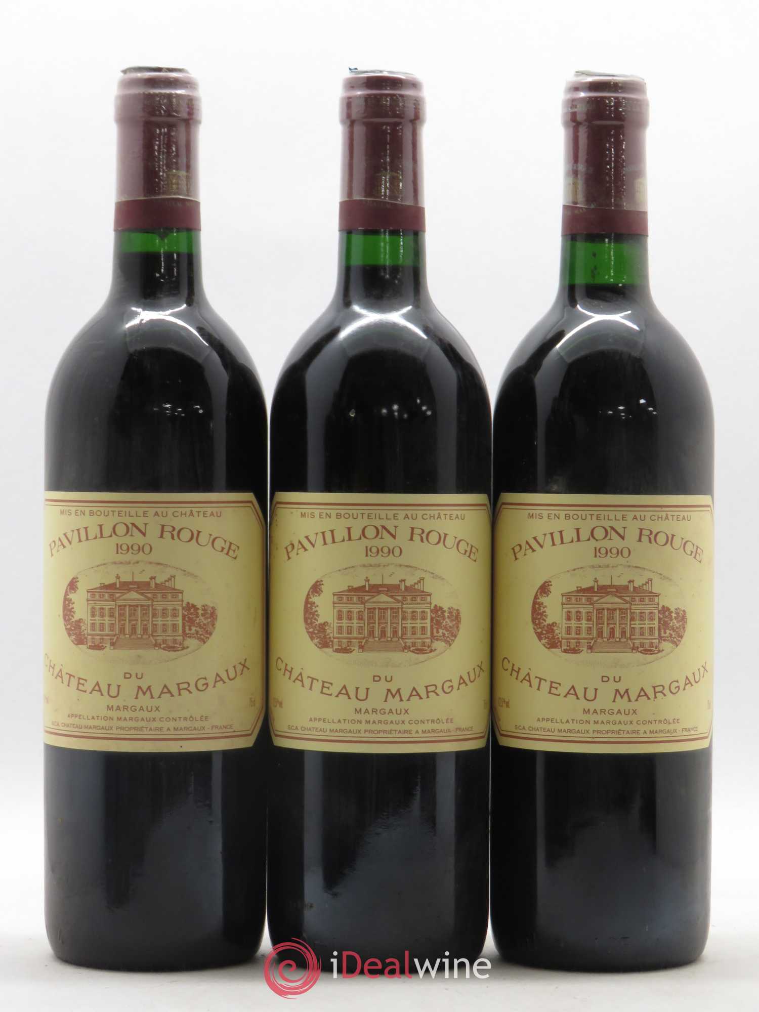 Pavillon Rouge du Château Margaux Second Vin 1990 - Lot de 6 bouteilles - 2