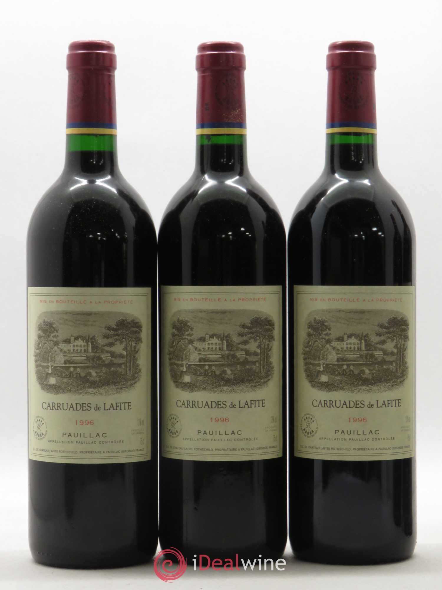 Carruades de Lafite Rothschild Second Vin 1996 - Lot de 12 bouteilles - 3