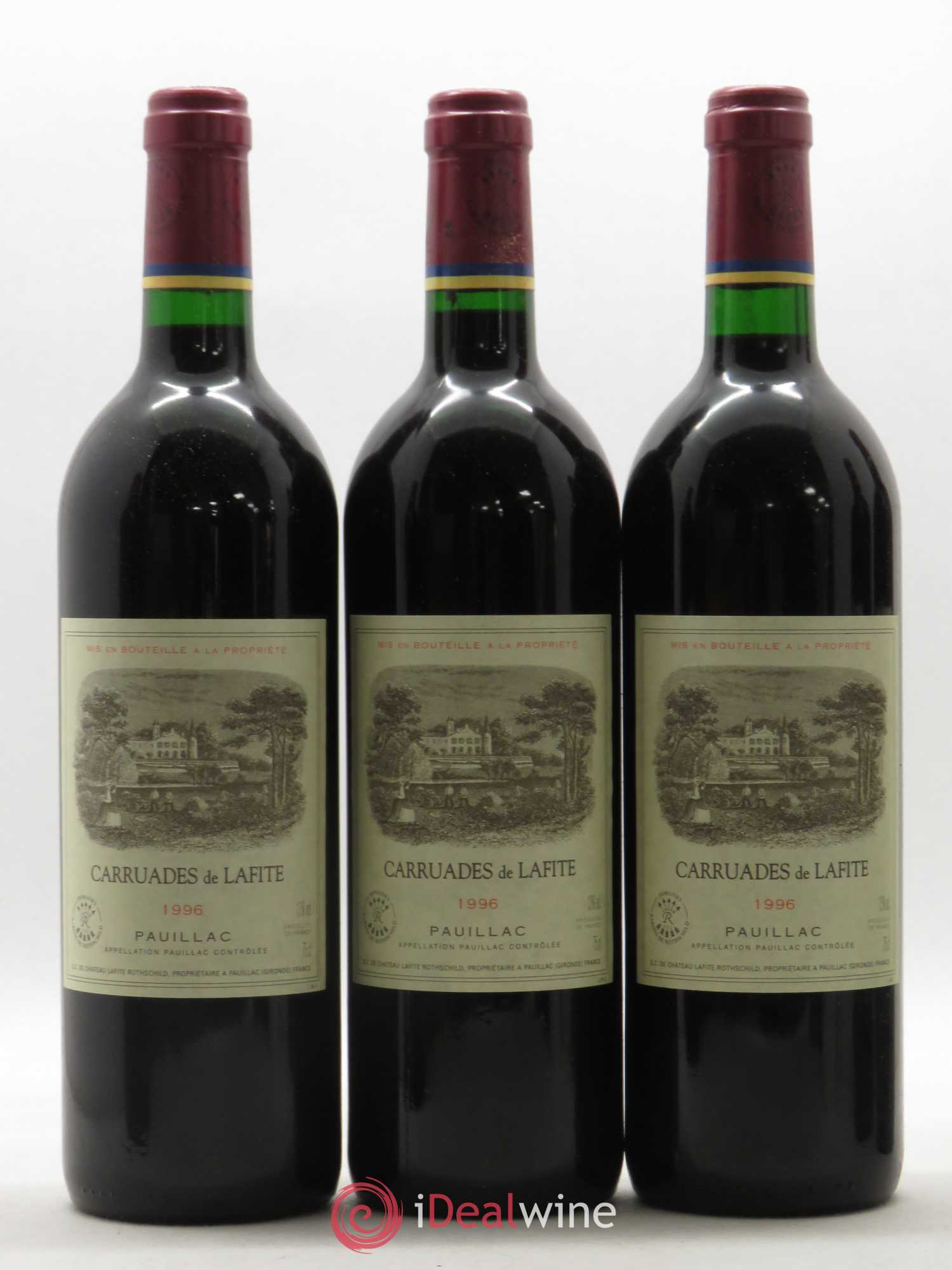 Carruades de Lafite Rothschild Second Vin 1996 - Lot de 12 bouteilles - 4