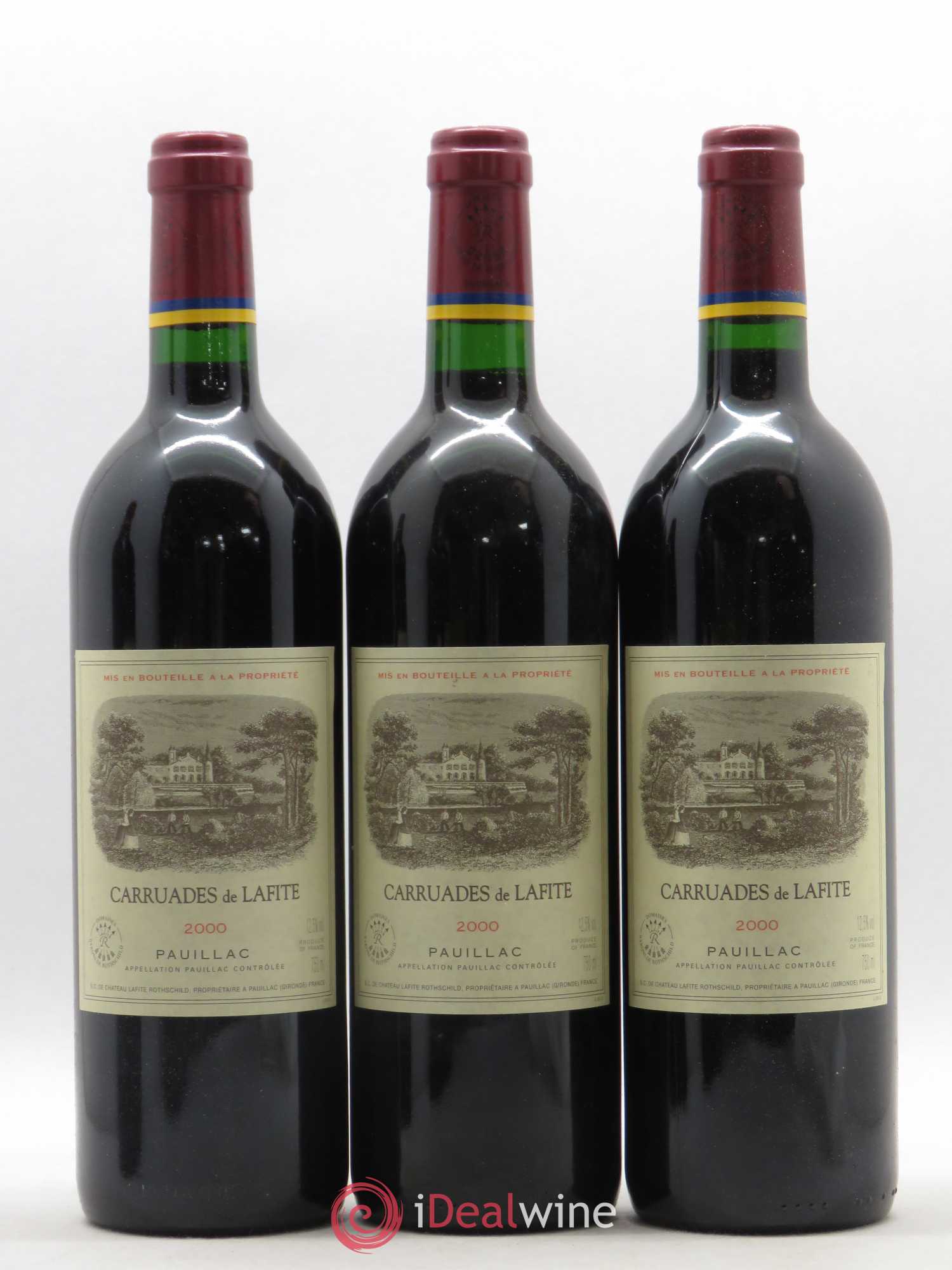 Carruades de Lafite Rothschild Second Vin 2000 - Lot de 12 bouteilles - 2