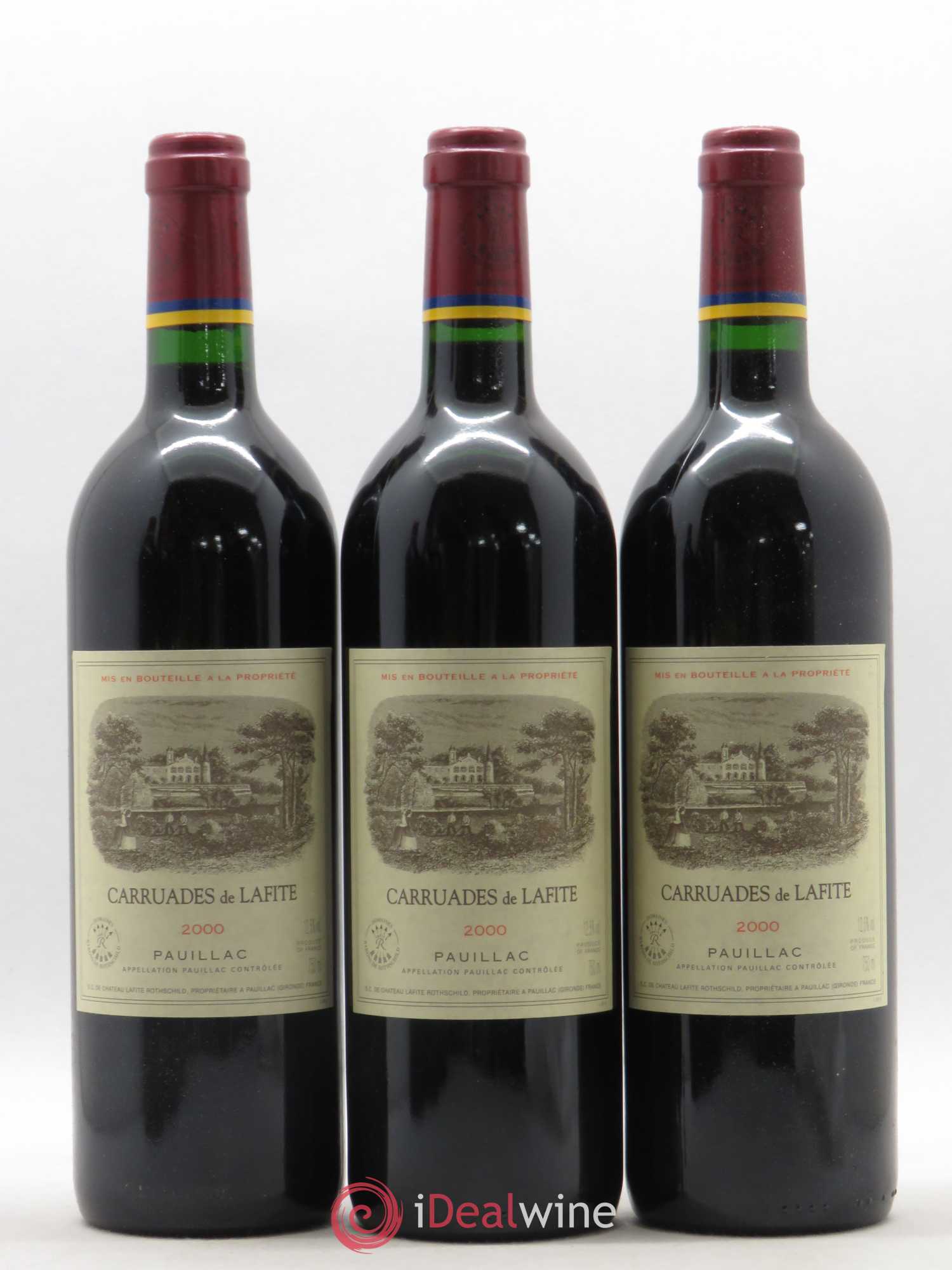 Carruades de Lafite Rothschild Second Vin 2000 - Lot de 12 bouteilles - 3