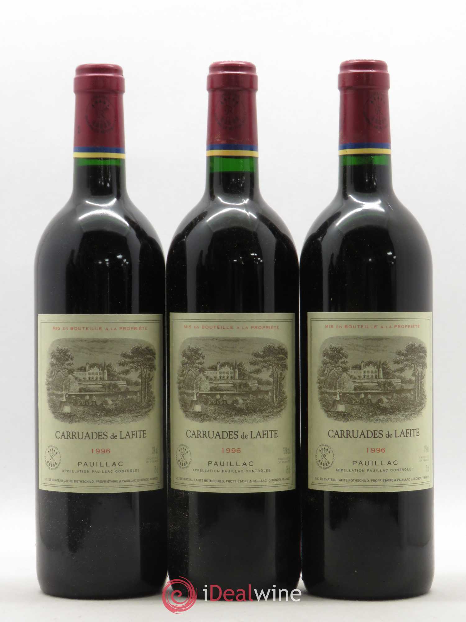 Carruades de Lafite Rothschild Second Vin 1996 - Lot de 12 bouteilles - 3