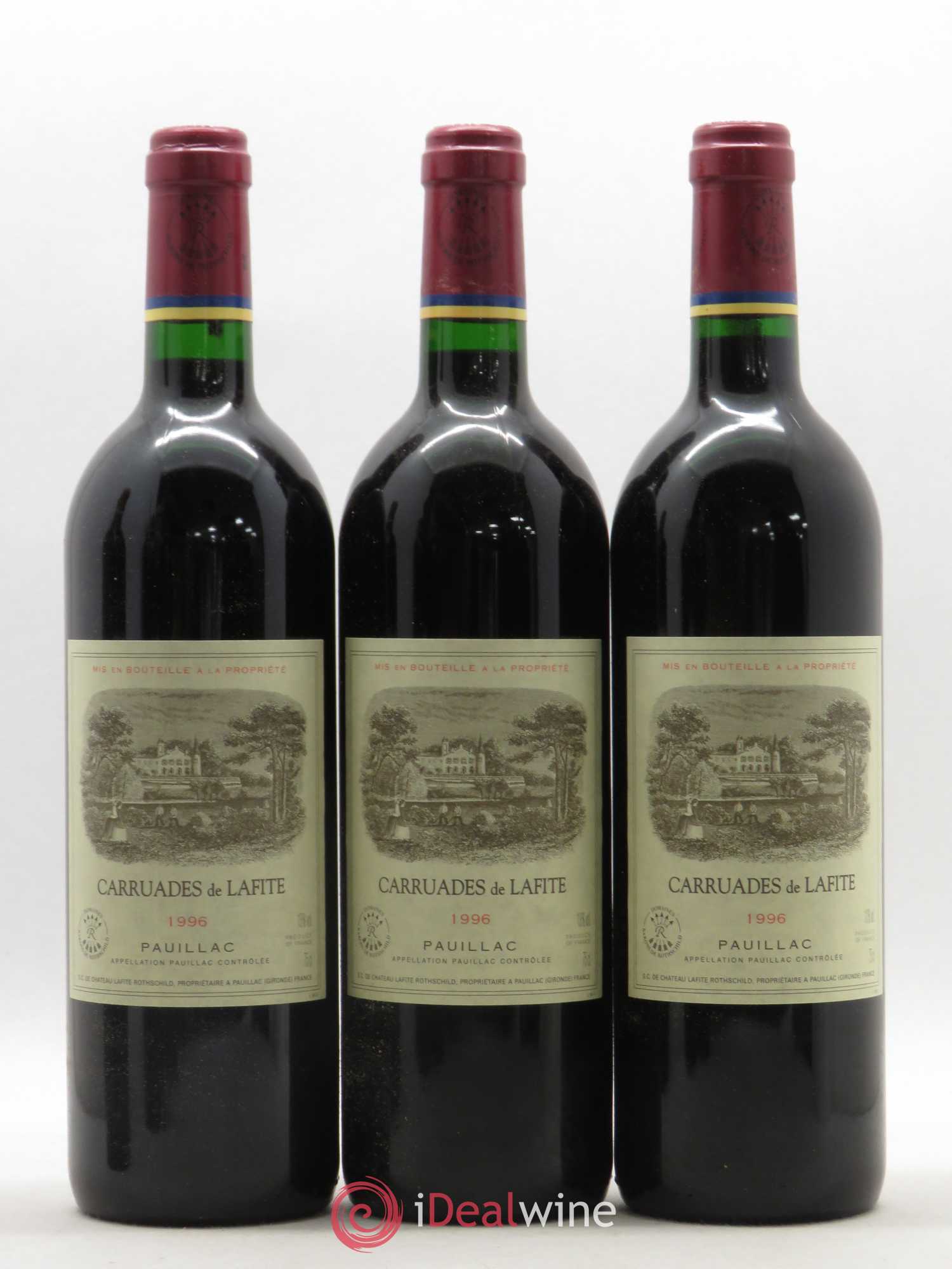 Carruades de Lafite Rothschild Second Vin 1996 - Lot de 12 bouteilles - 4