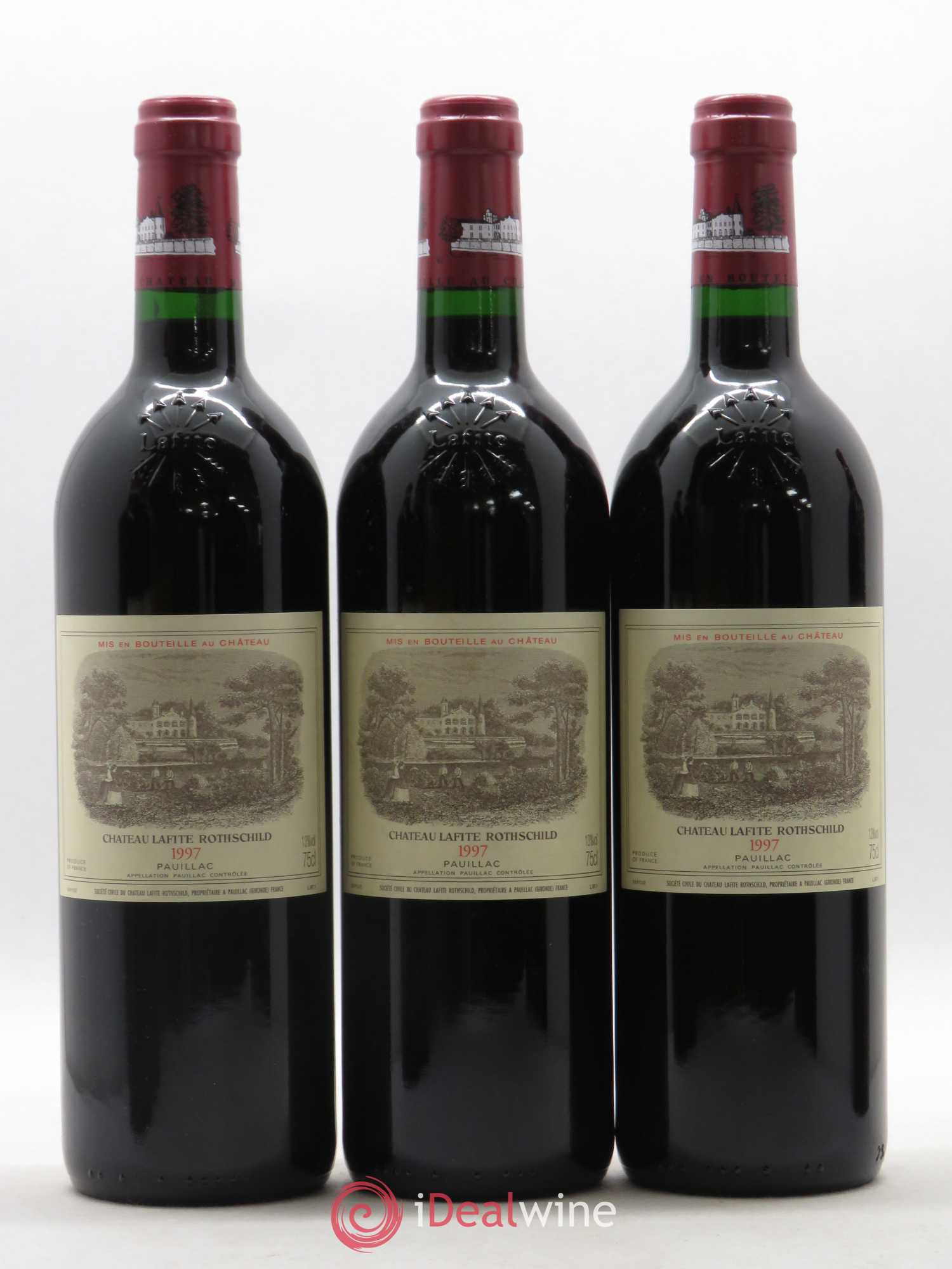 Château Lafite Rothschild 1er Grand Cru Classé 1997 - Lot de 6 bouteilles - 2