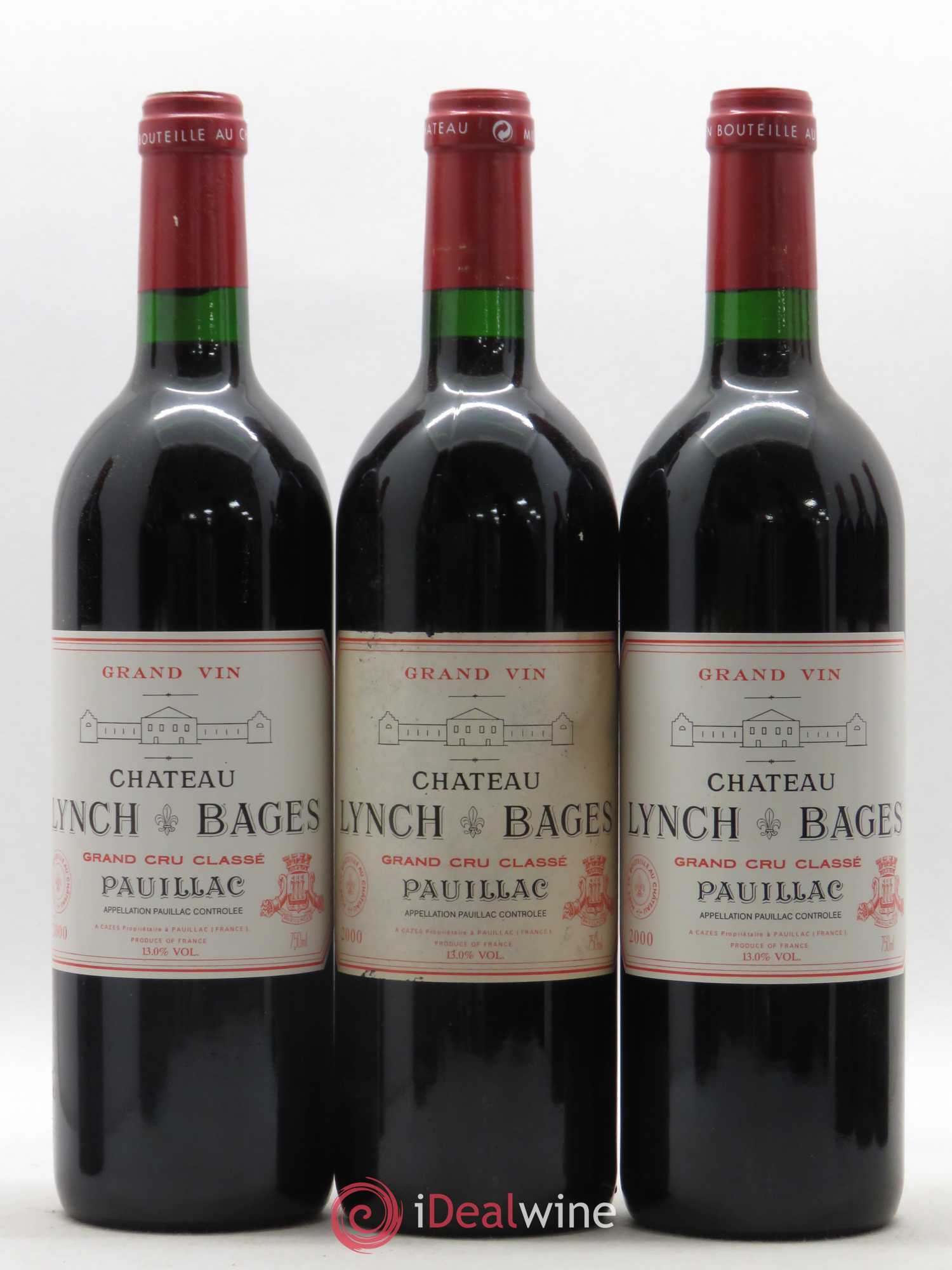 Château Lynch Bages 5ème Grand Cru Classé 2000 - Lot de 12 bouteilles - 2