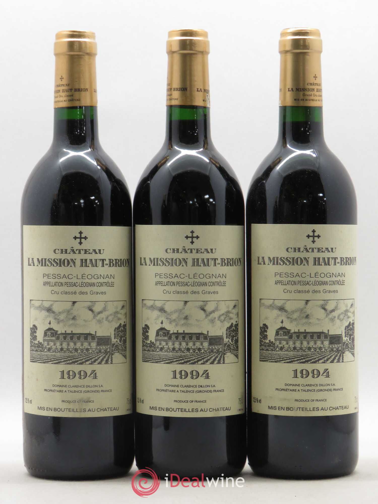 Château la Mission Haut-Brion Cru Classé de Graves 1994 - Lot de 12 bouteilles - 3