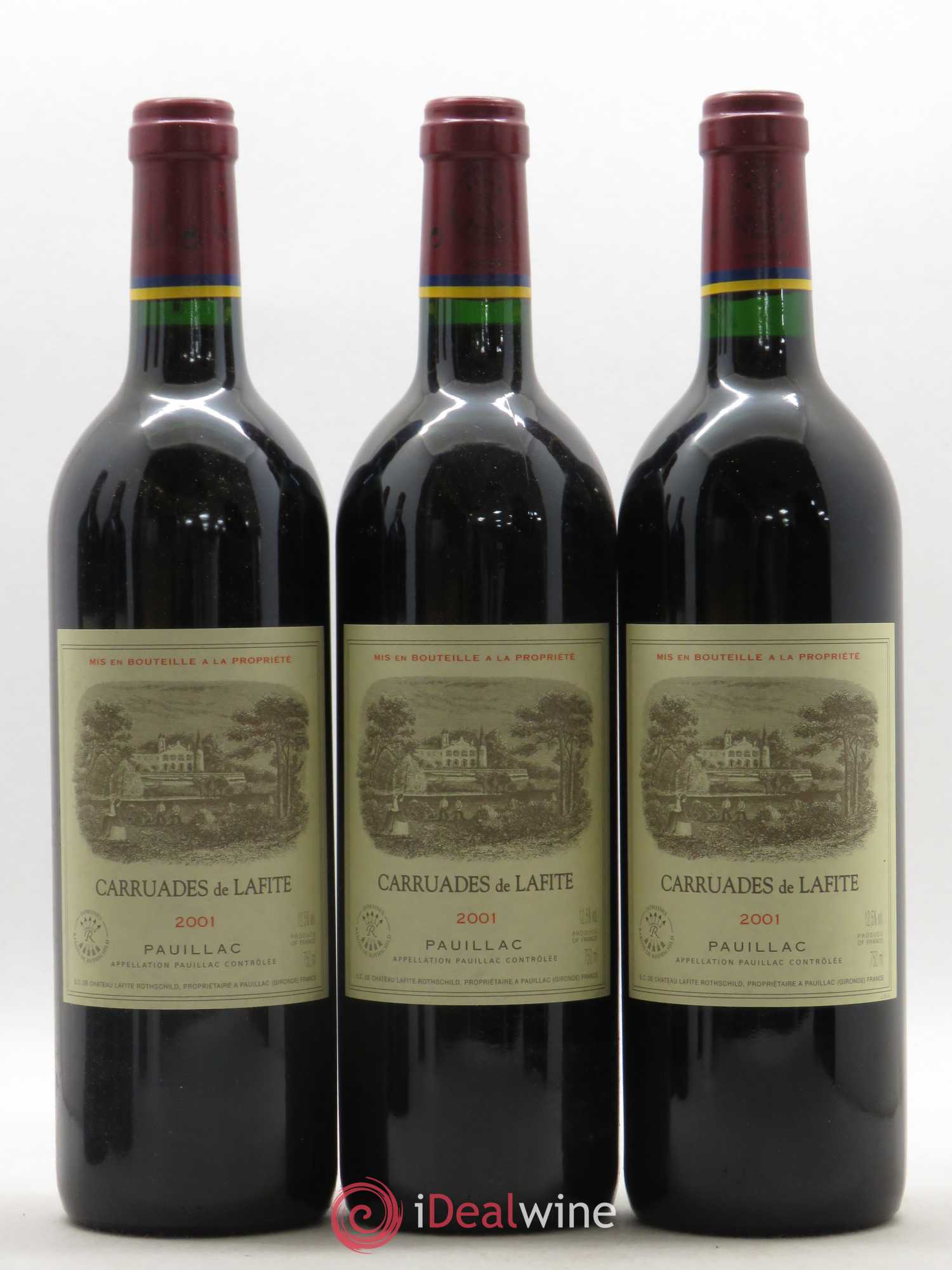 Carruades de Lafite Rothschild Second Vin 2001 - Lot de 12 bouteilles - 2