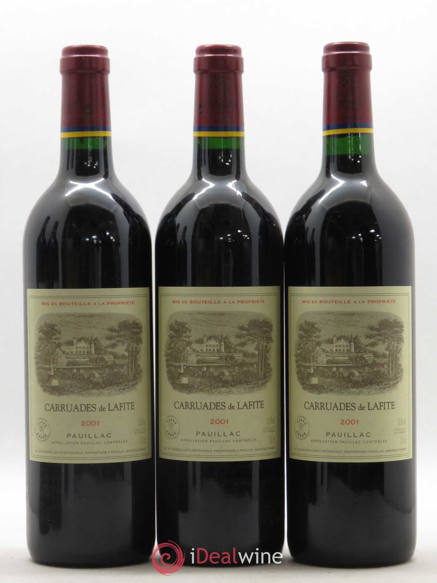 Carruades de Lafite Rothschild Second Vin 2001 - Lot de 12 bouteilles - 3