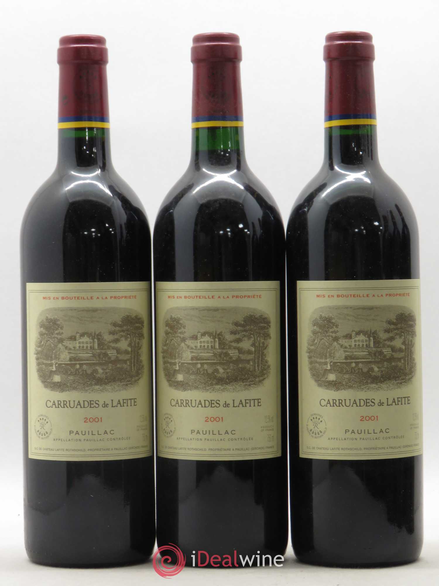 Carruades de Lafite Rothschild Second Vin 2001 - Lot de 12 bouteilles - 3