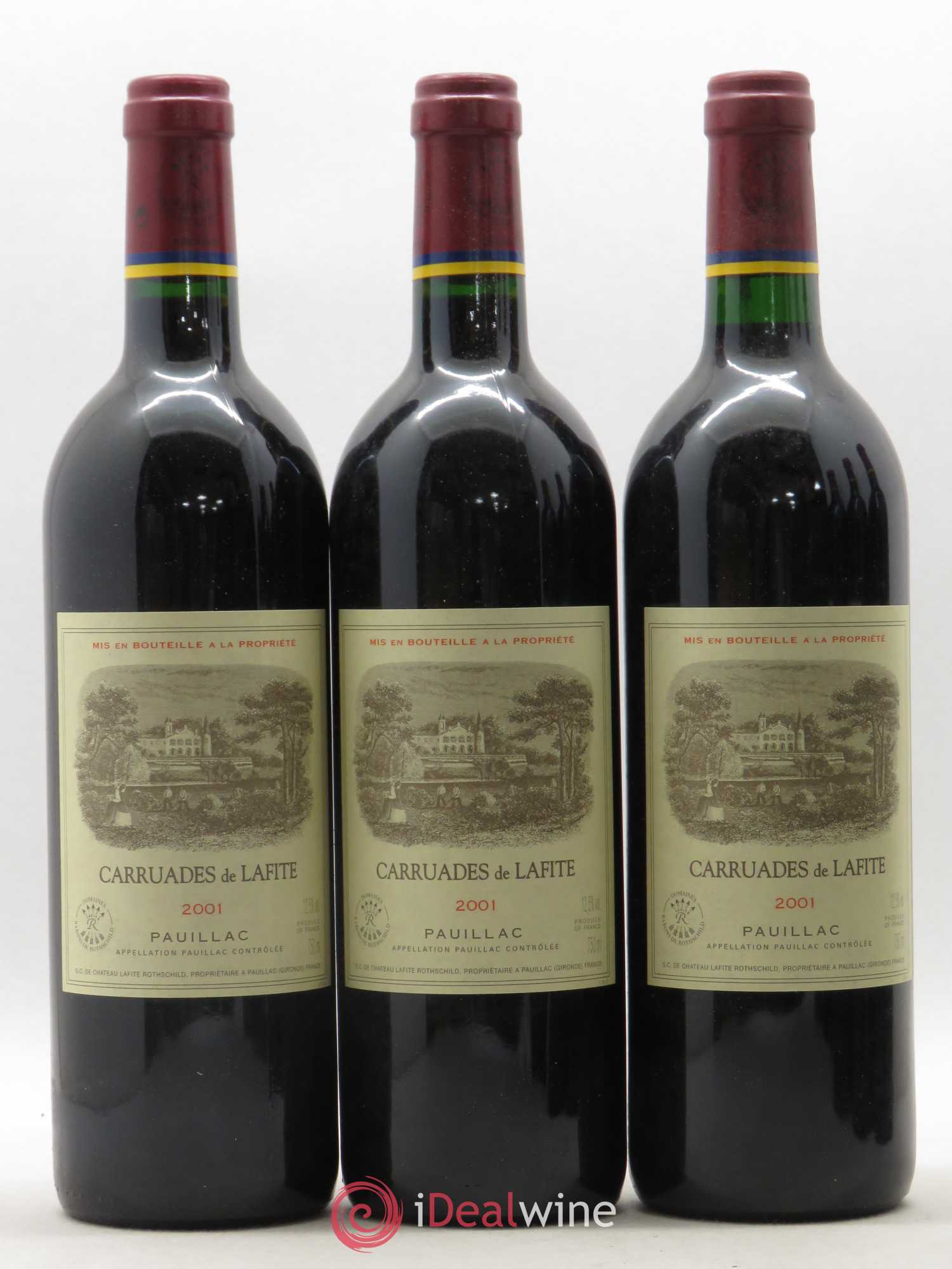 Carruades de Lafite Rothschild Second Vin 2001 - Lot de 12 bouteilles - 4