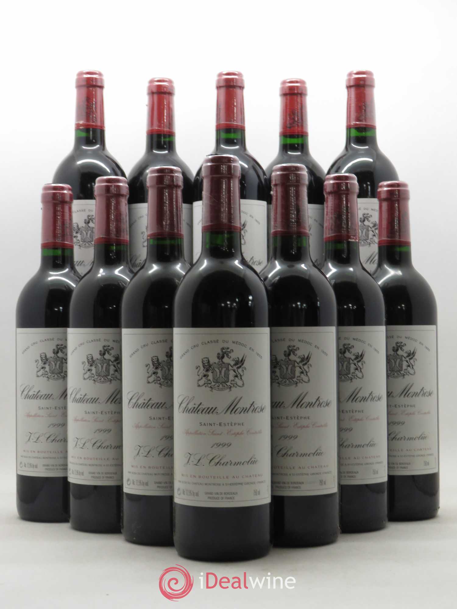 Château Montrose 2ème Grand Cru Classé 1999 - Lot de 12 bouteilles - 0