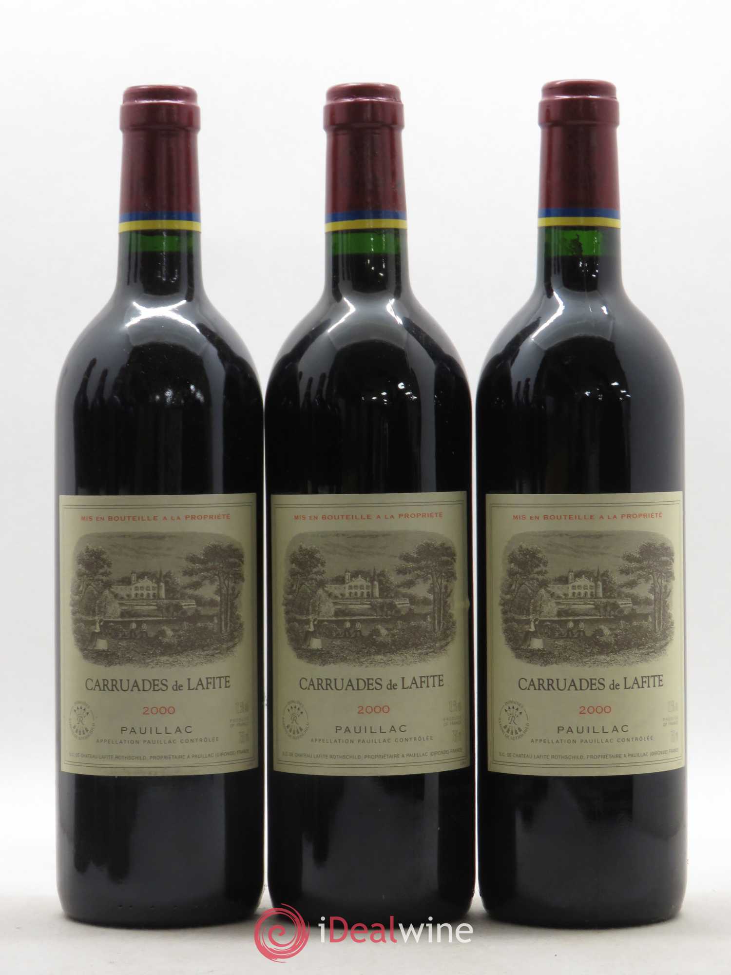 Carruades de Lafite Rothschild Second Vin 2000 - Lot de 12 bouteilles - 3
