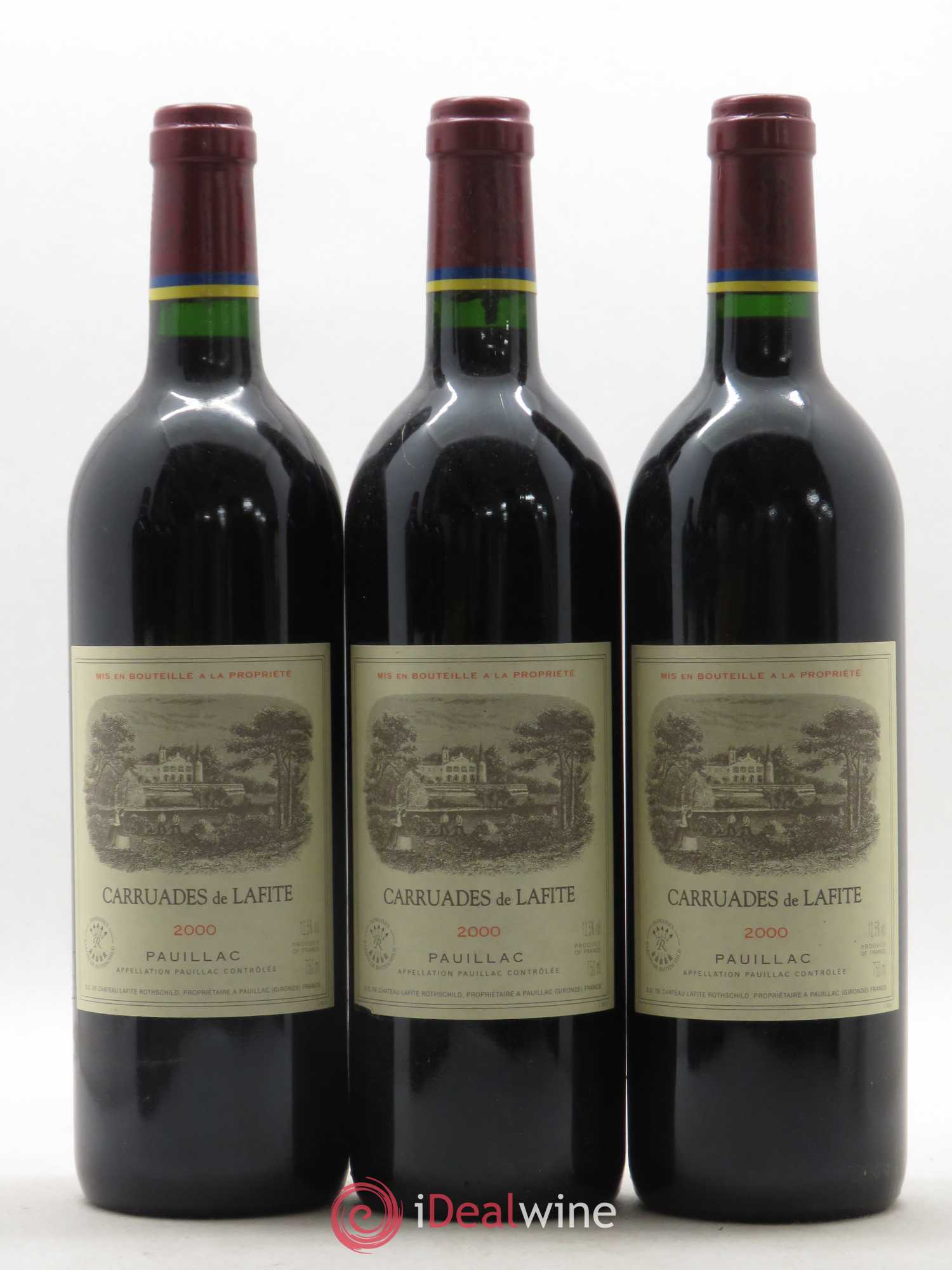 Carruades de Lafite Rothschild Second Vin 2000 - Lot de 12 bouteilles - 5