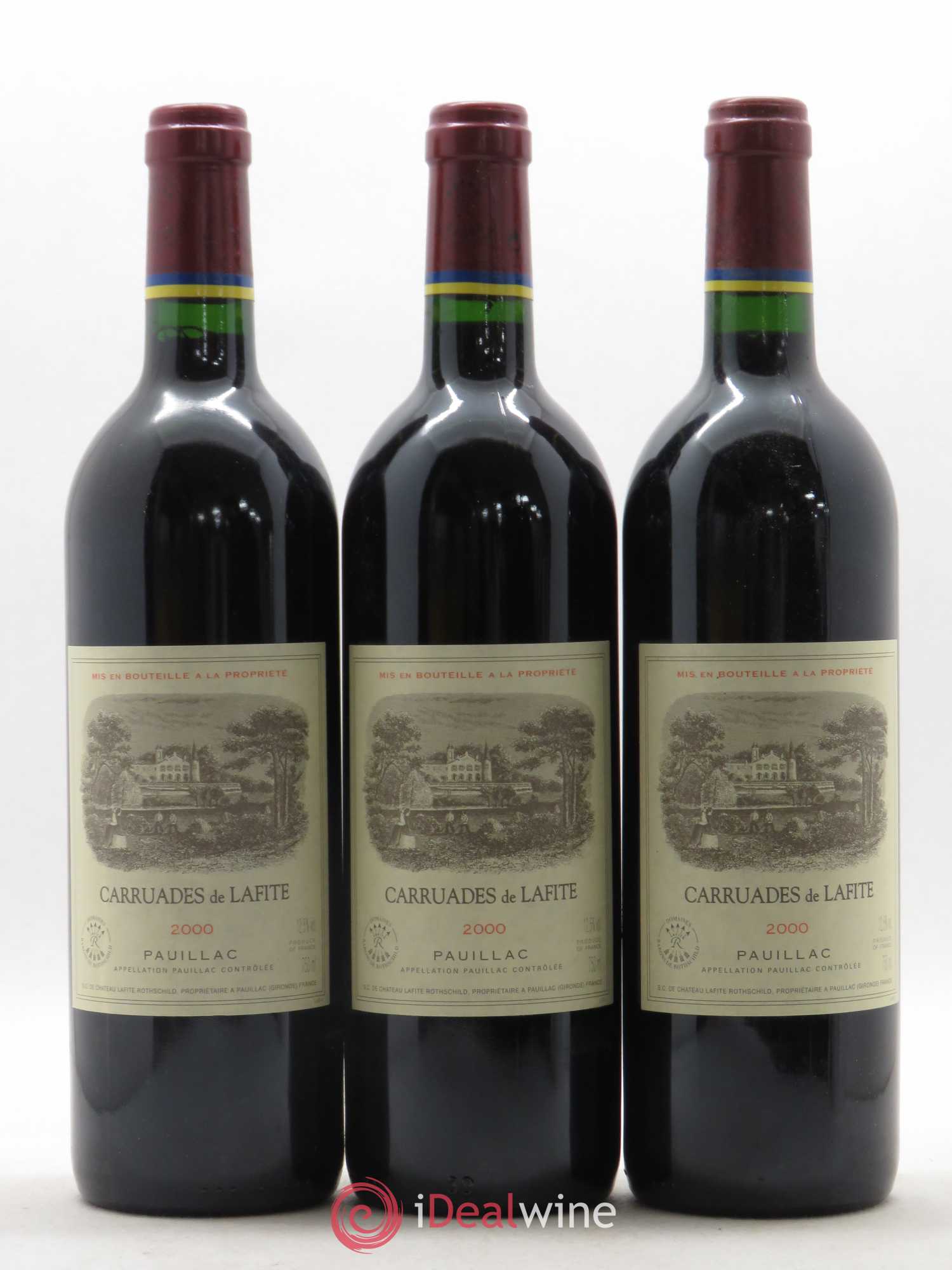 Carruades de Lafite Rothschild Second Vin 2000 - Lot de 12 bouteilles - 7