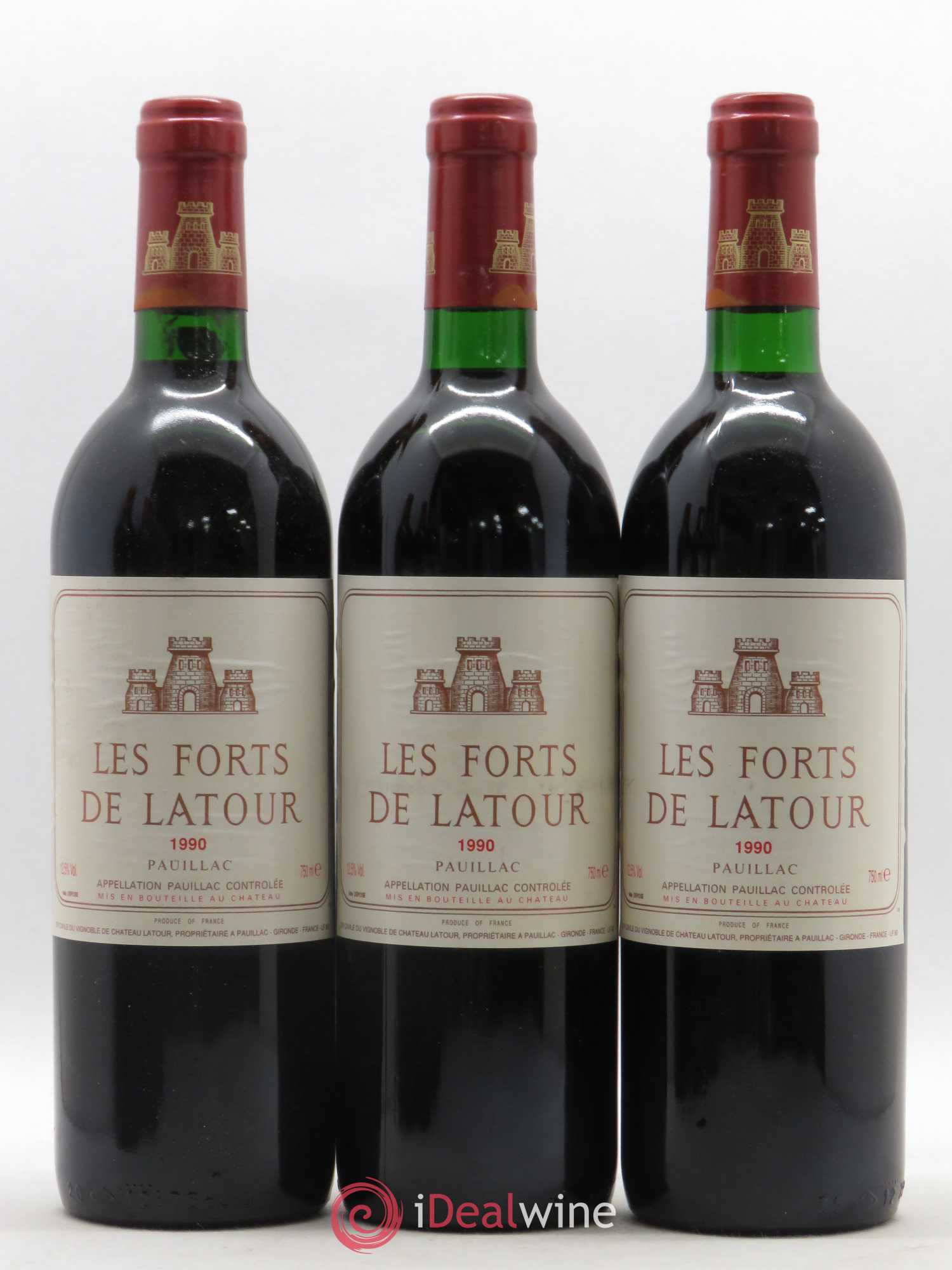 Les Forts de Latour Second Vin 1990 - Lot de 6 bouteilles - 1