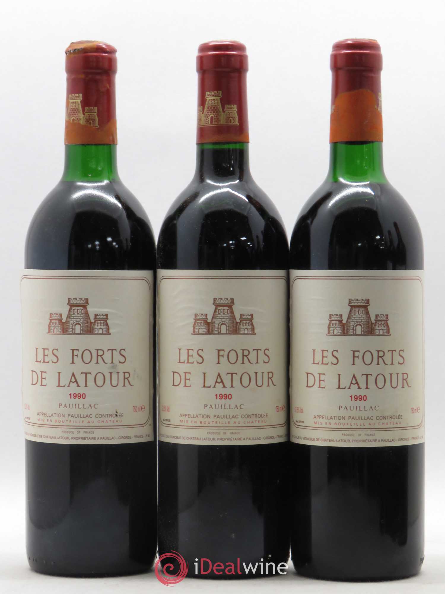 Les Forts de Latour Second Vin 1990 - Lot de 6 bouteilles - 2