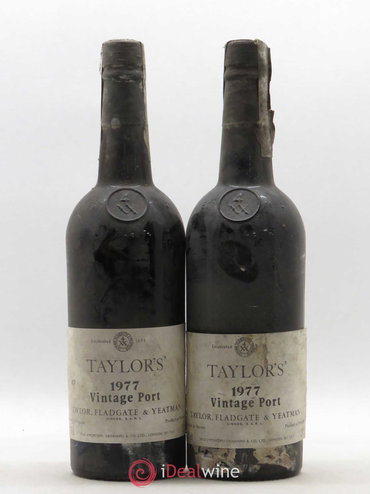 Porto Taylor's Vintage 1977 - Lot de 2 bouteilles - 0