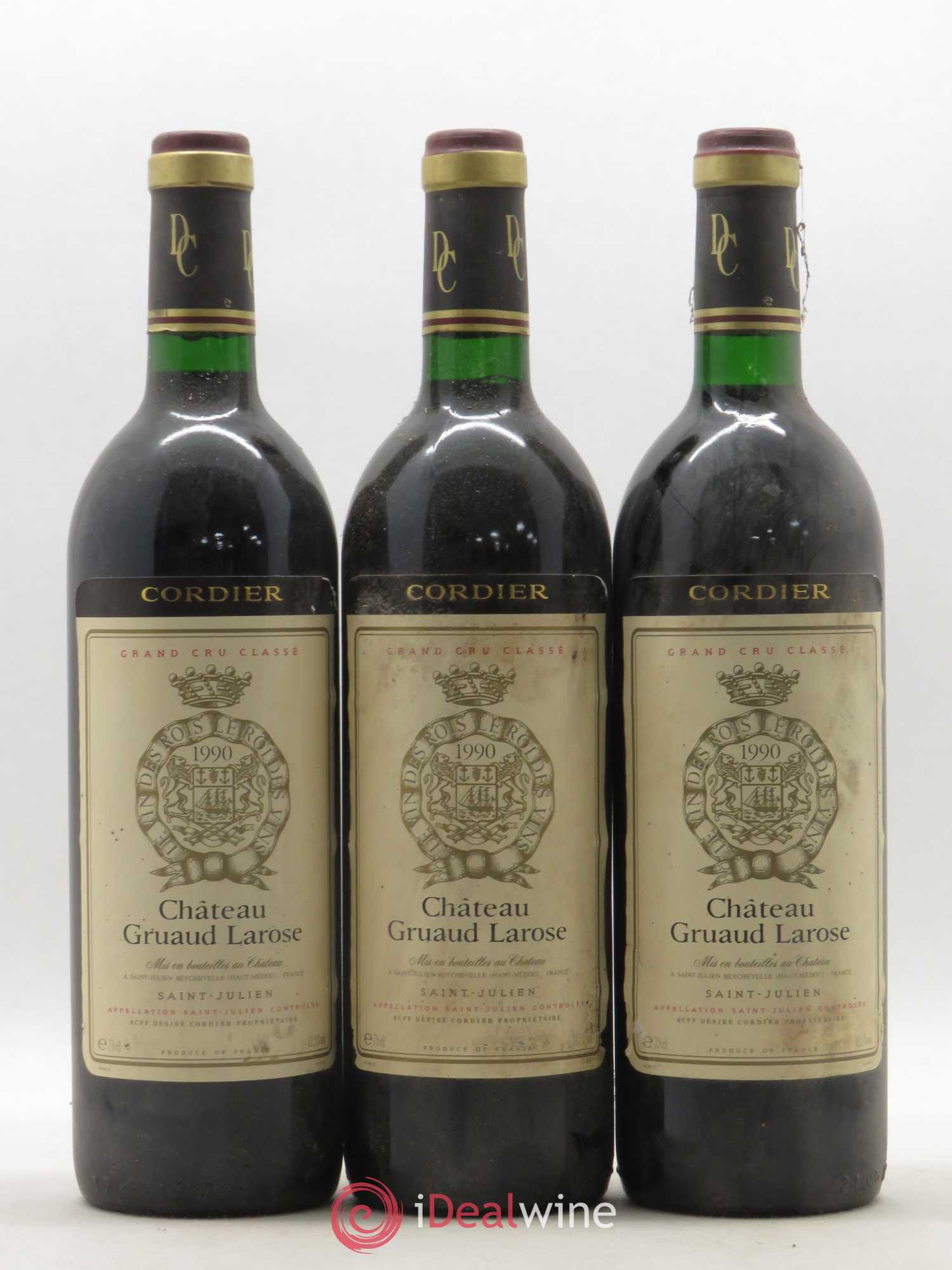 Château Gruaud Larose 2ème Grand Cru Classé 1990 - Lot de 6 bouteilles - 2