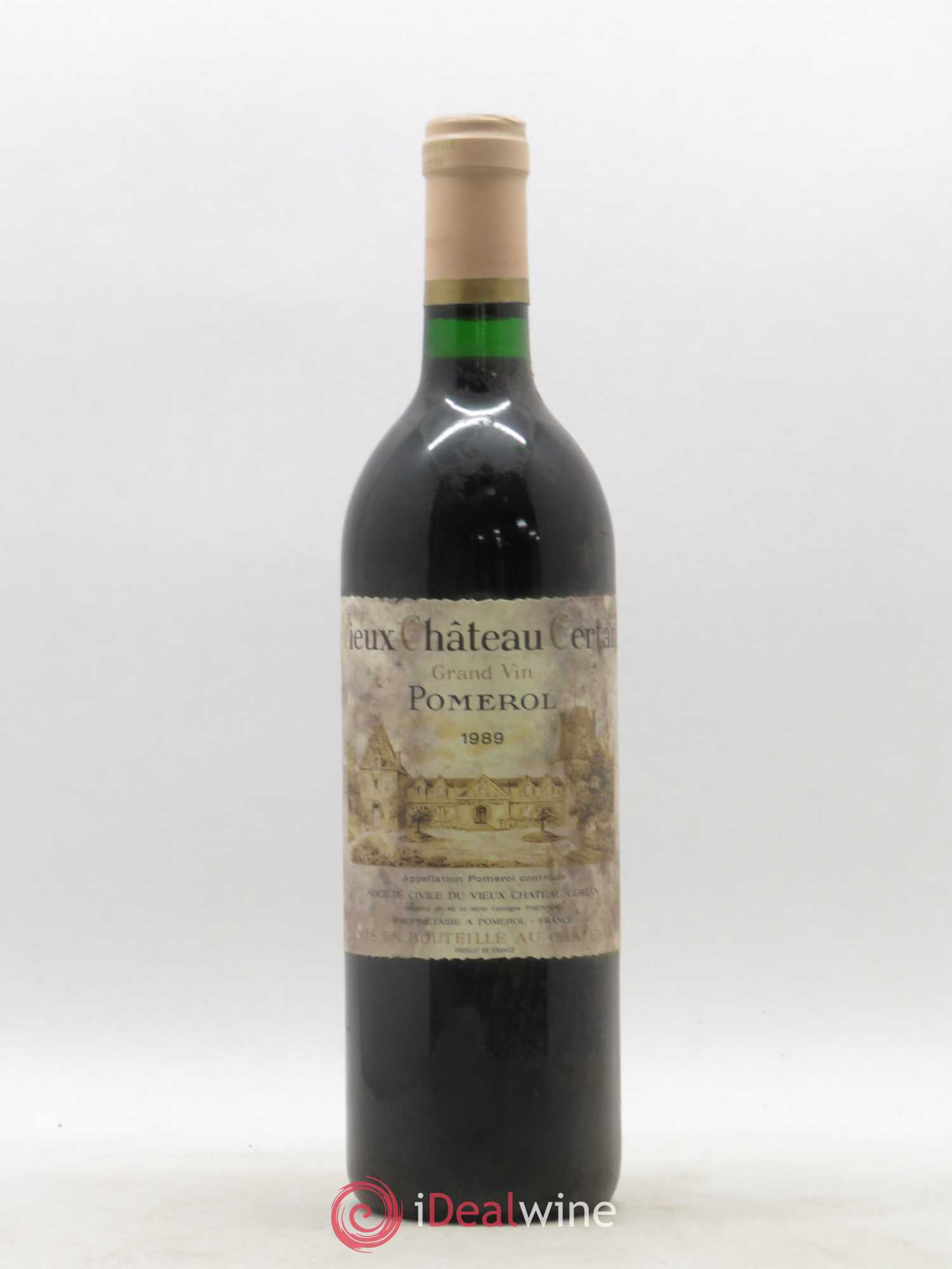 Vieux Château Certan 1989 - Lot de 1 bouteille - 0