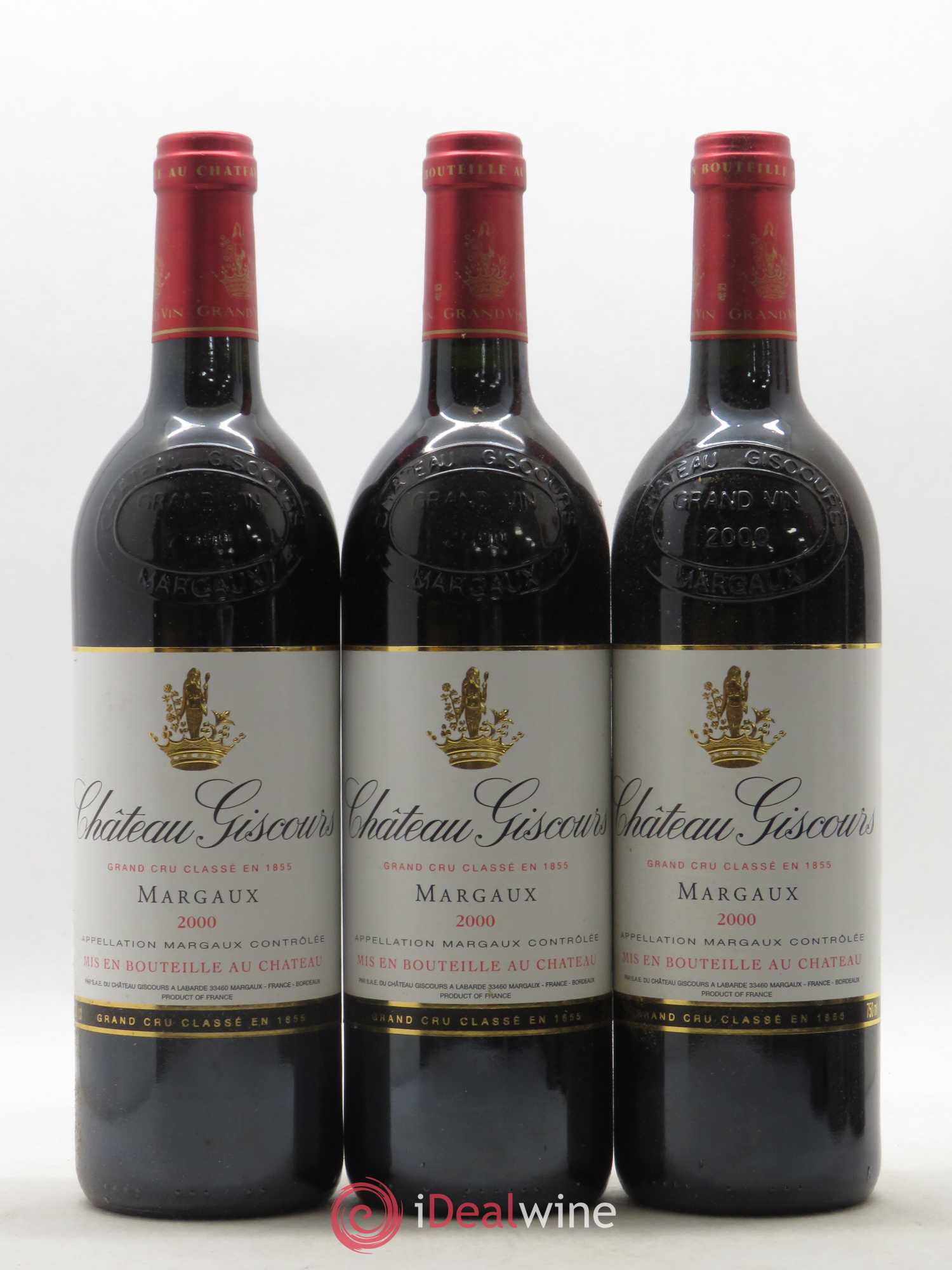 Château Giscours 3ème Grand Cru Classé 2000 - Lot de 6 bouteilles - 1