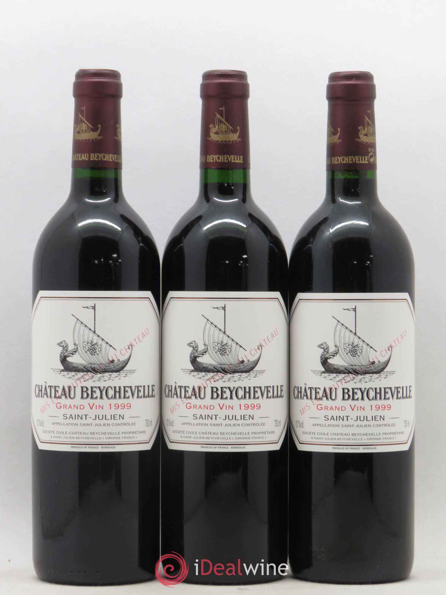 Château Beychevelle 4ème Grand Cru Classé 1999 - Lot de 12 bouteilles - 2