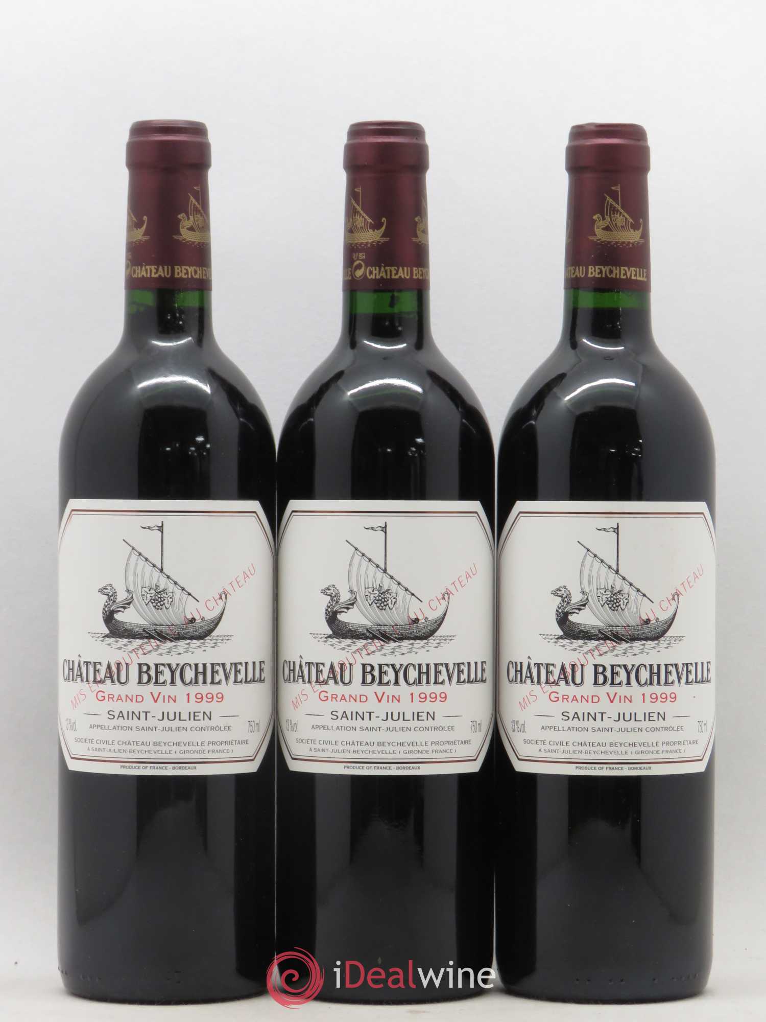 Château Beychevelle 4ème Grand Cru Classé 1999 - Lot de 12 bouteilles - 4
