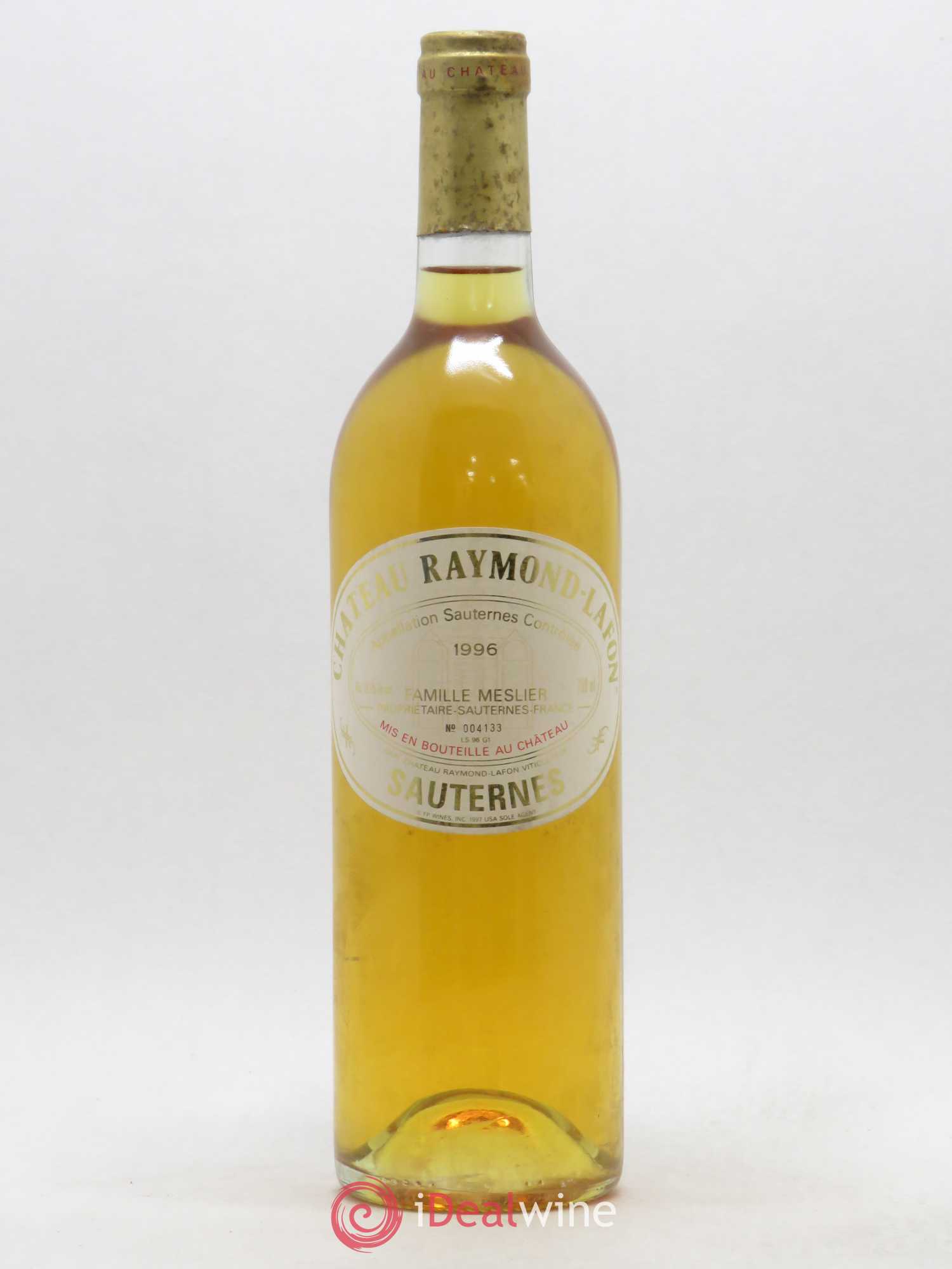 Château Raymond Lafon 1996 - Lotto di 1 bottiglia - 0