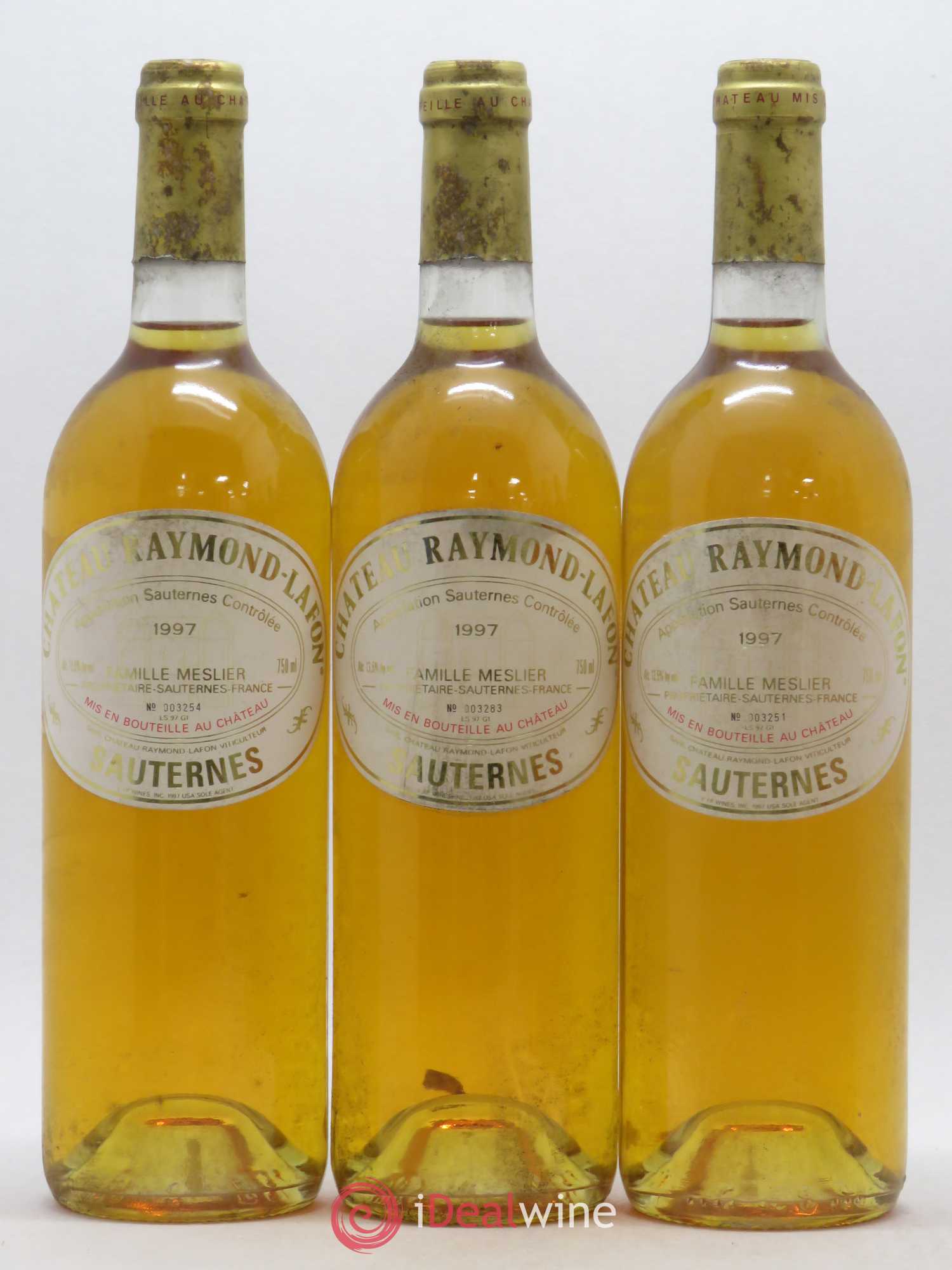 Château Raymond Lafon 1997 - Lotto di 11 bottiglie - 2