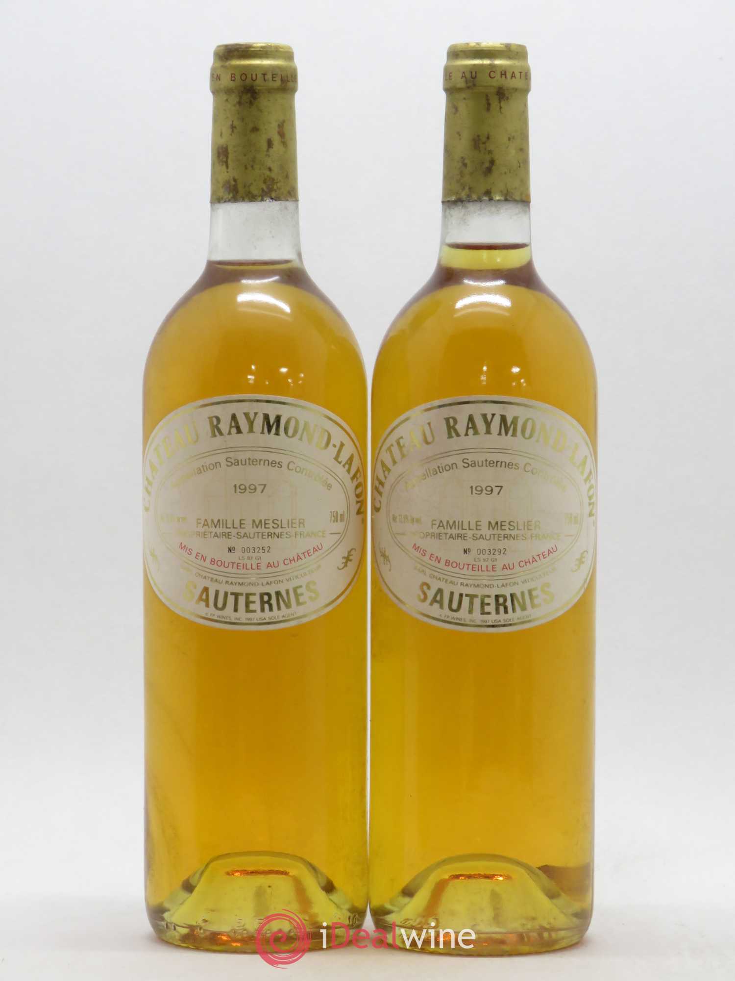 Château Raymond Lafon 1997 - Lotto di 11 bottiglie - 4