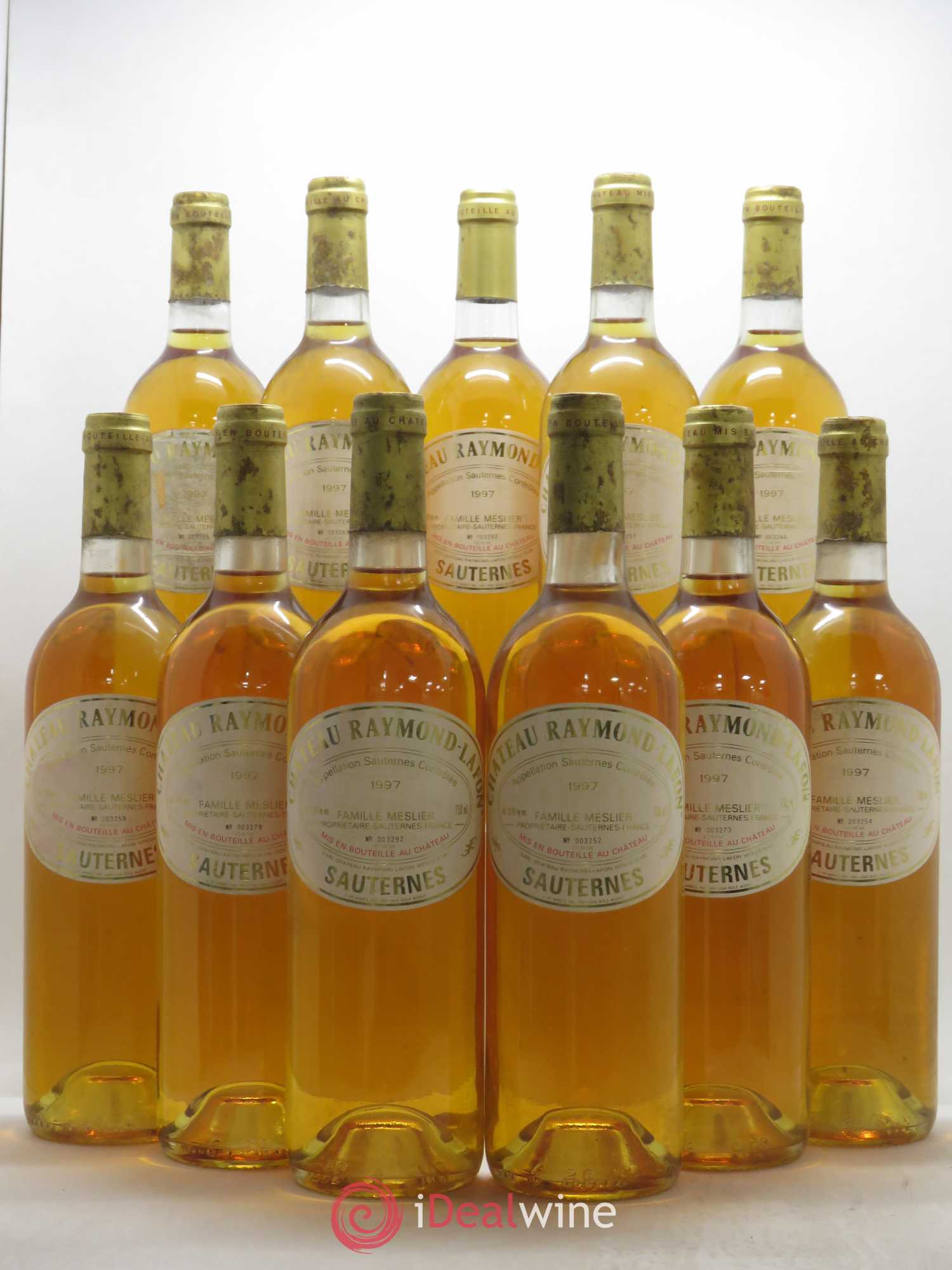 Château Raymond Lafon 1997 - Lotto di 11 bottiglie - 0