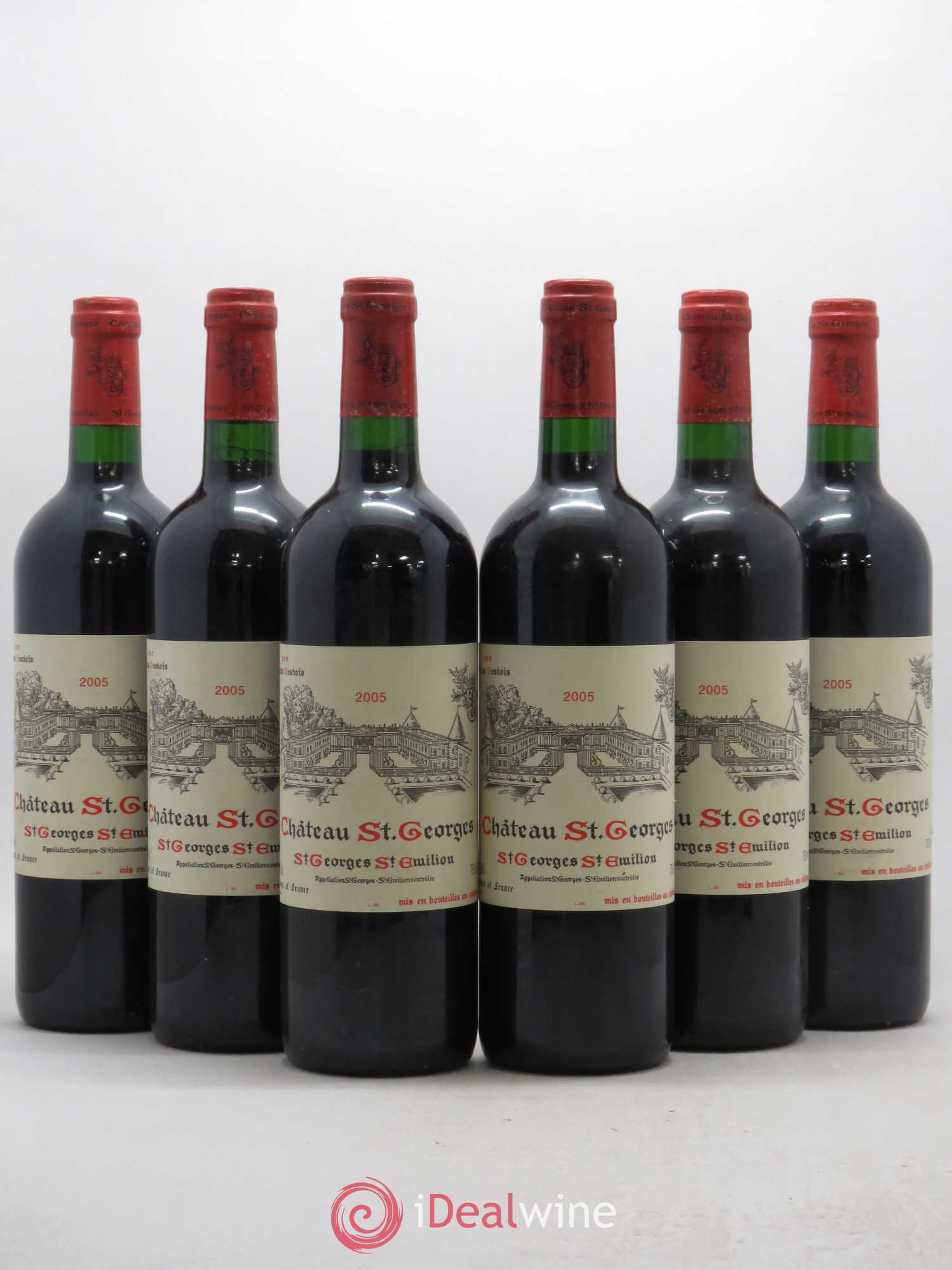 Château Saint-Georges 2005 - Lot de 6 bouteilles - 0