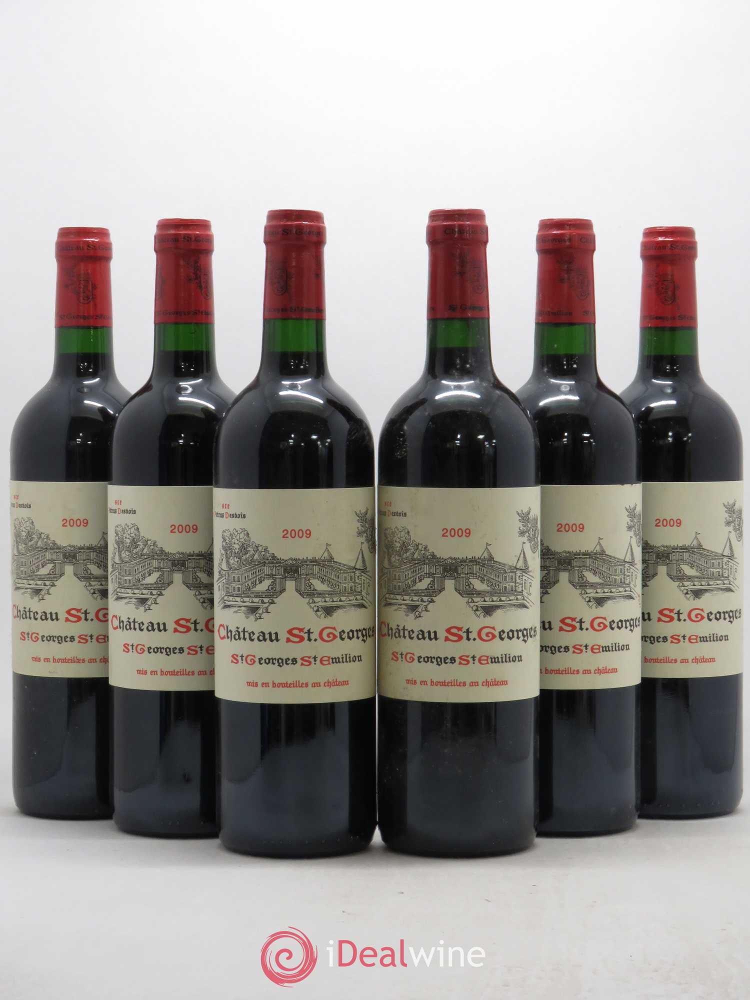 Château Saint-Georges 2009 - Lot de 6 bouteilles - 0