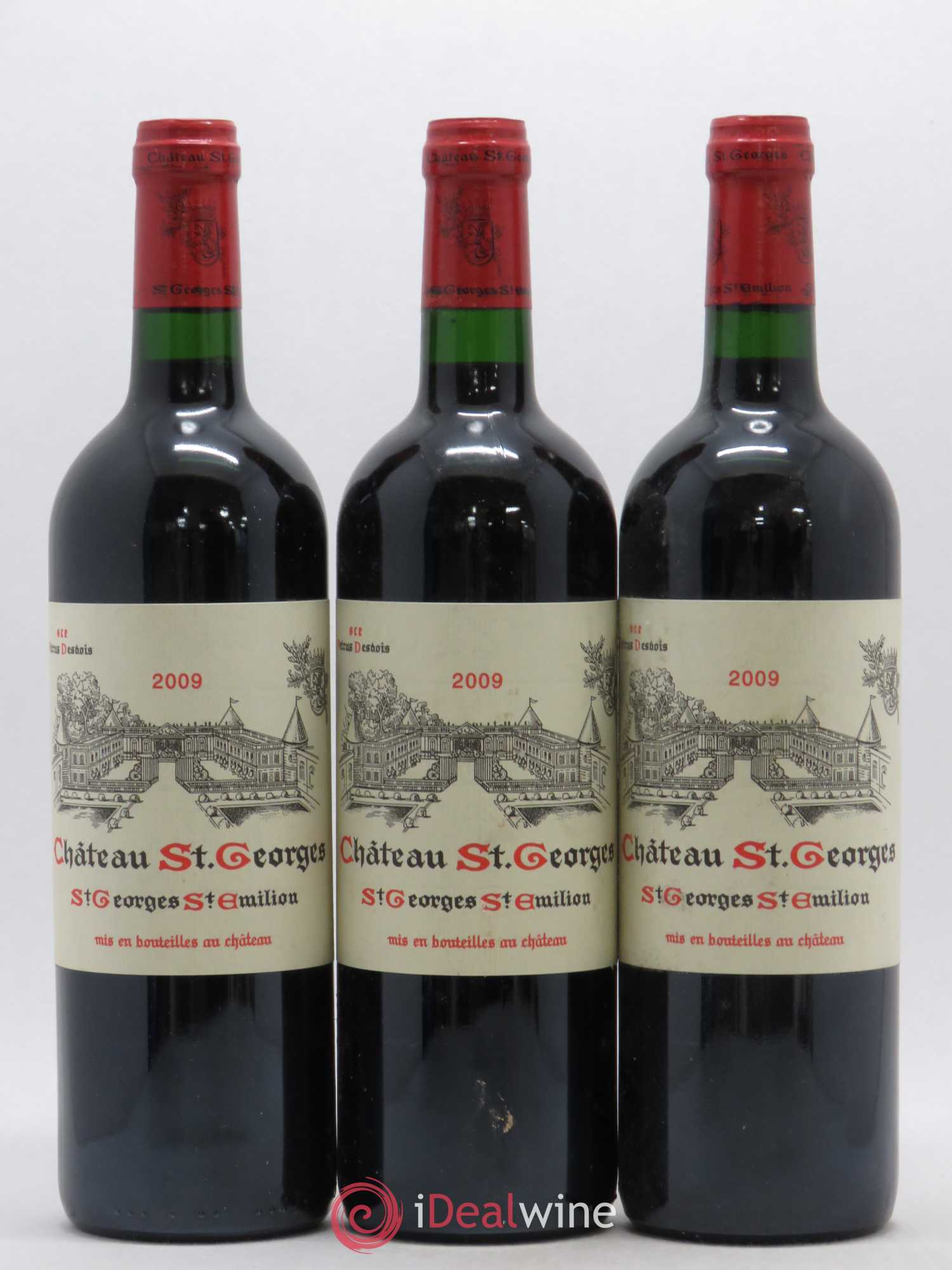 Château Saint-Georges 2009 - Lot de 3 bouteilles - 0