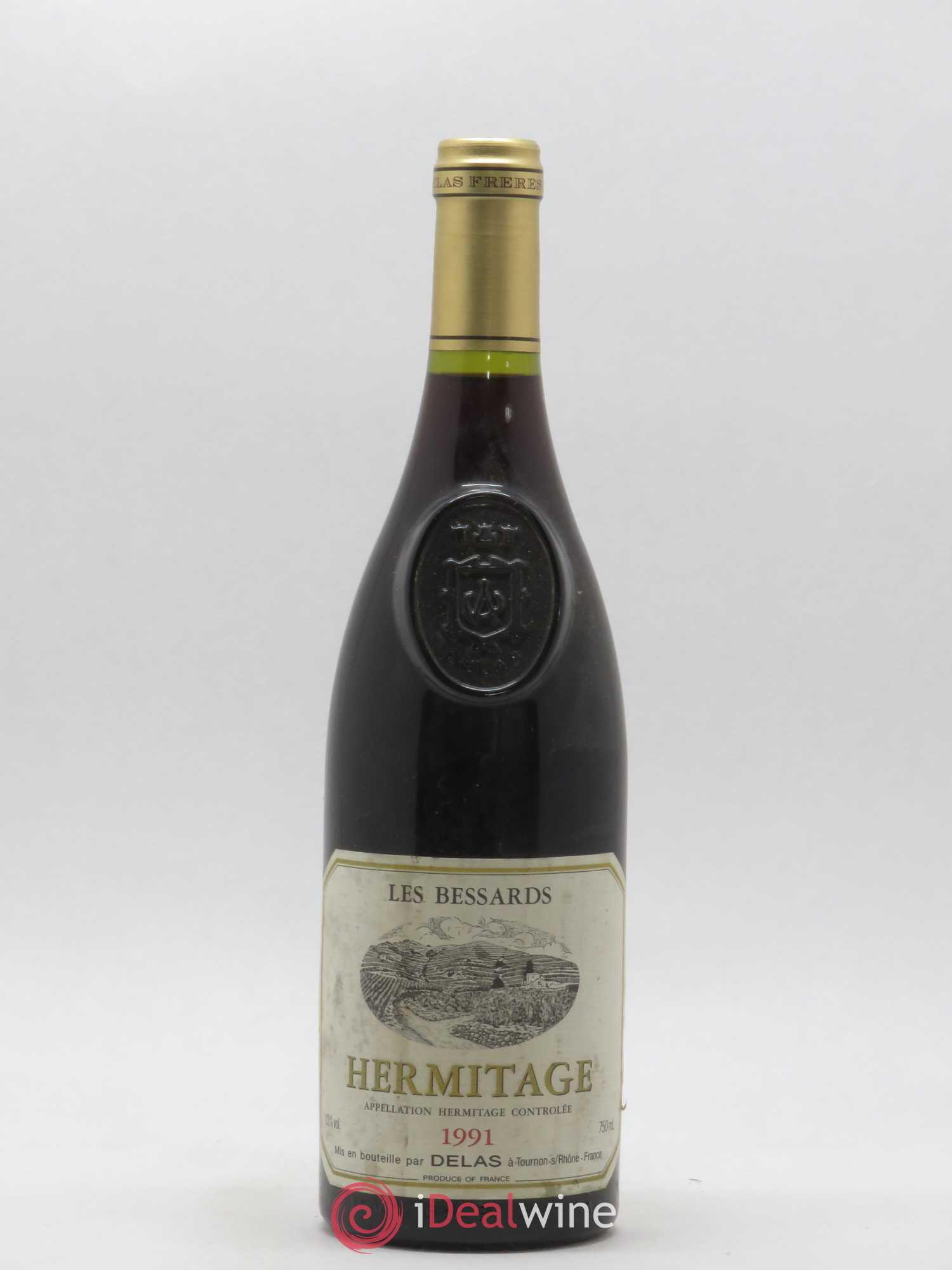 Hermitage Les Bessards Delas Frères 1991 - Lot de 1 bouteille - 0