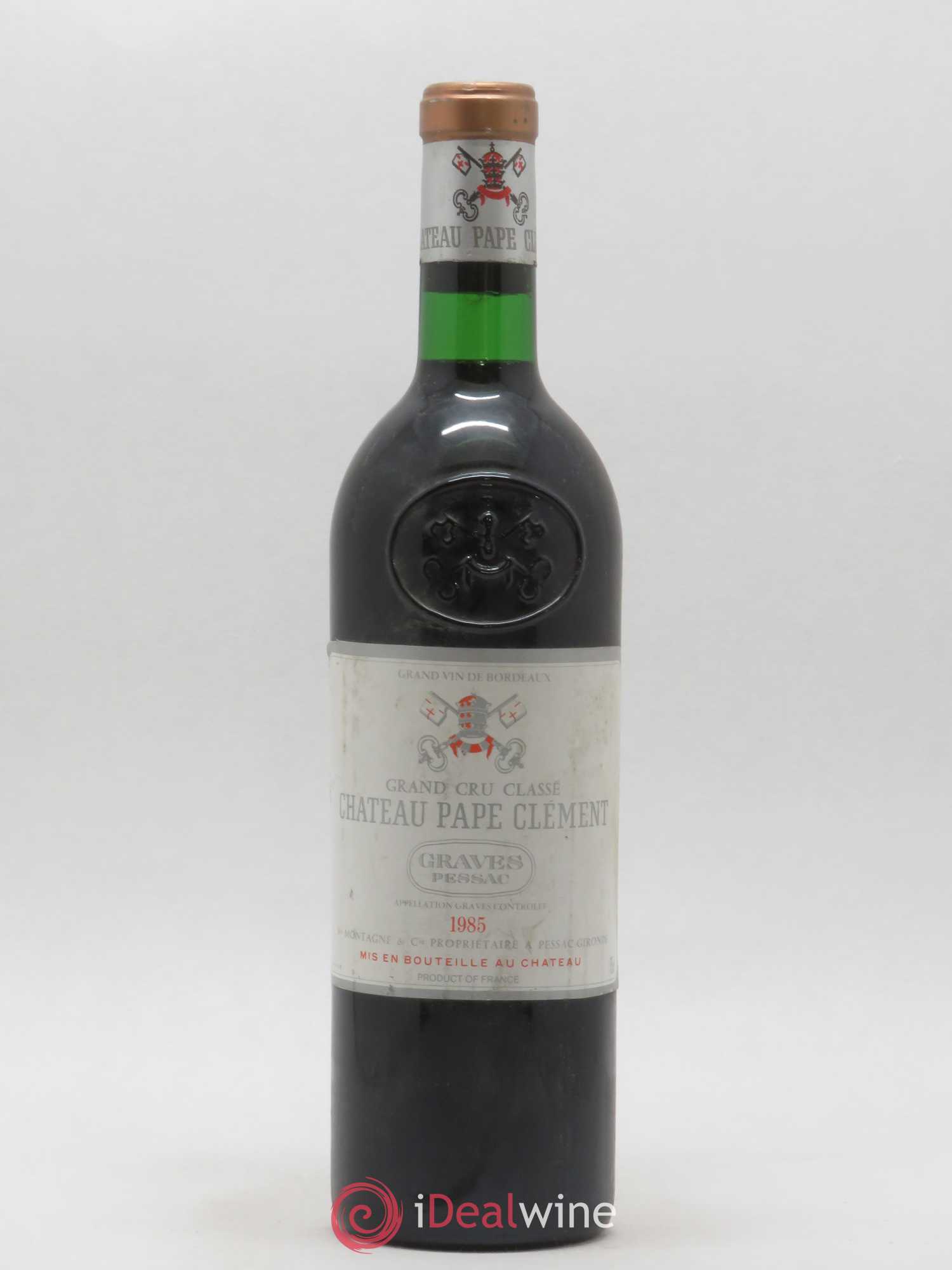 Château Pape Clément Cru Classé de Graves 1985 - Lot de 1 bouteille - 0