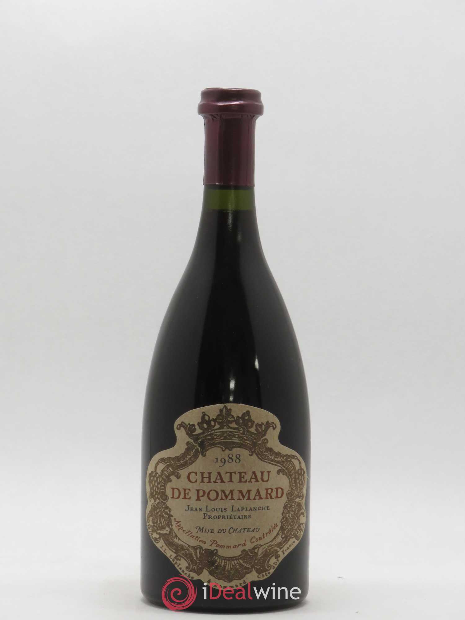 Pommard Château de Pommard 1988 - Lot de 1 bouteille - 0