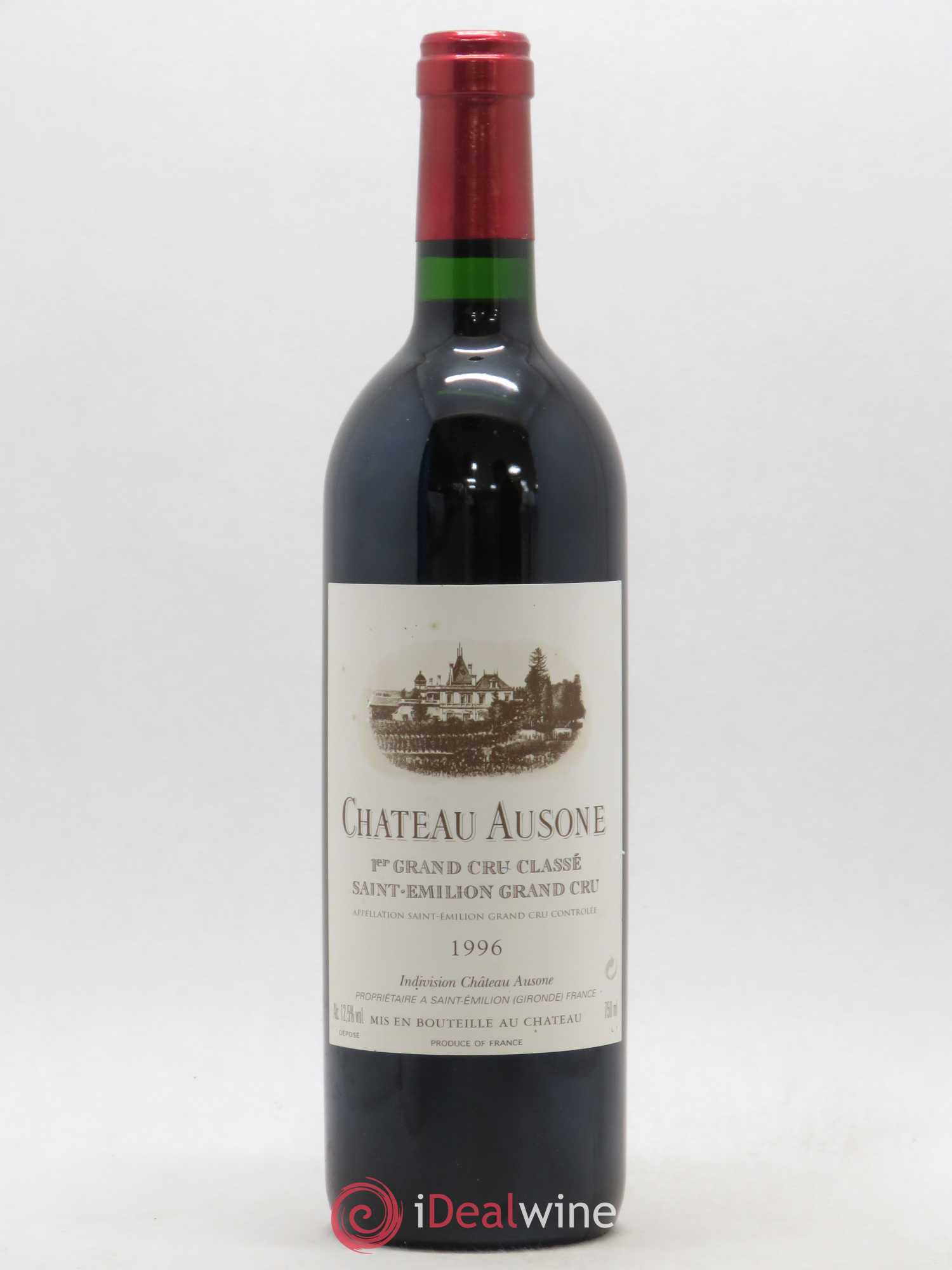 Château Ausone 1er Grand Cru Classé A 1996 - Lot de 1 bouteille - 0