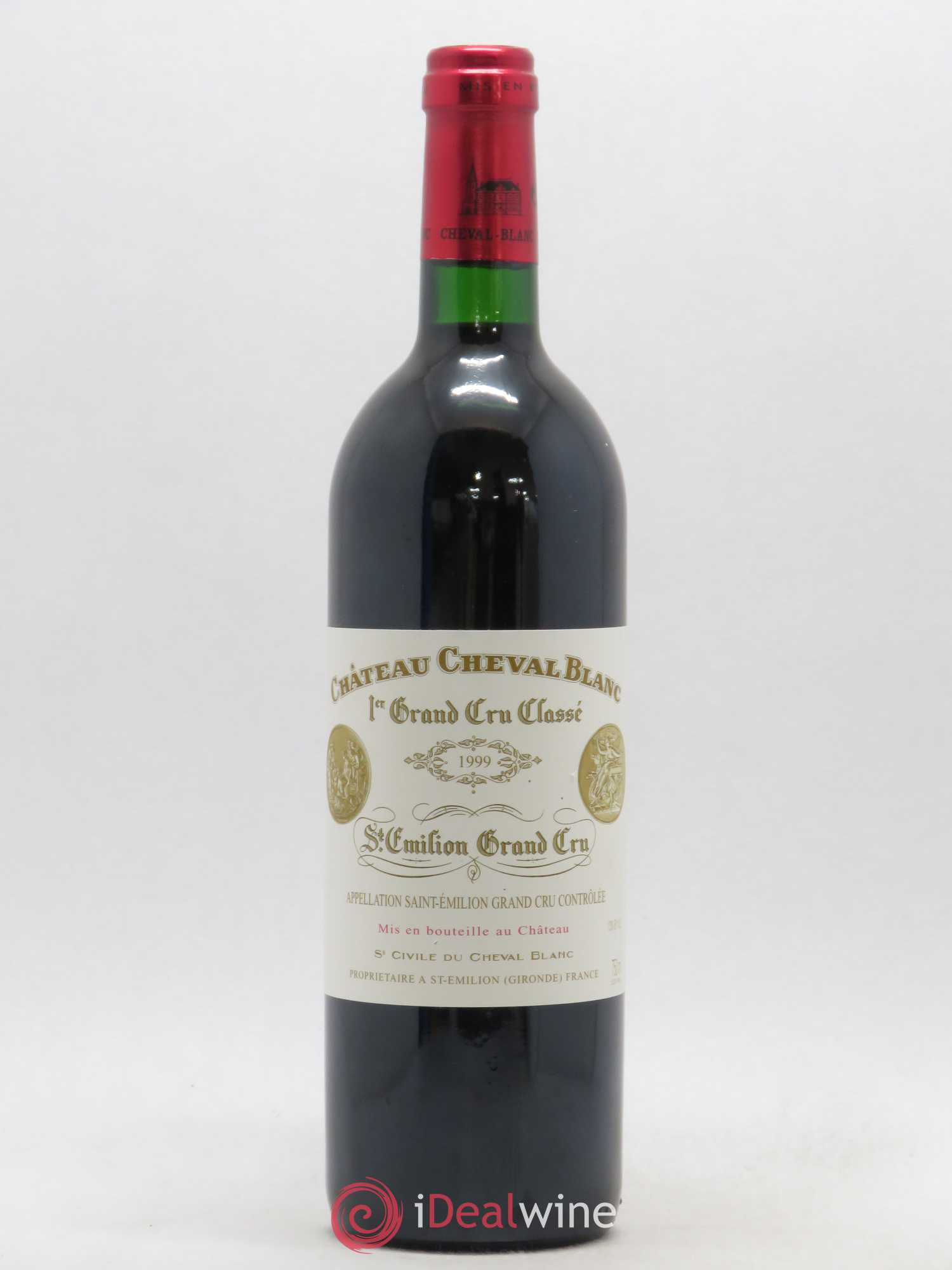 Château Cheval Blanc 1er Grand Cru Classé A 1999 - Lot de 1 bouteille - 0