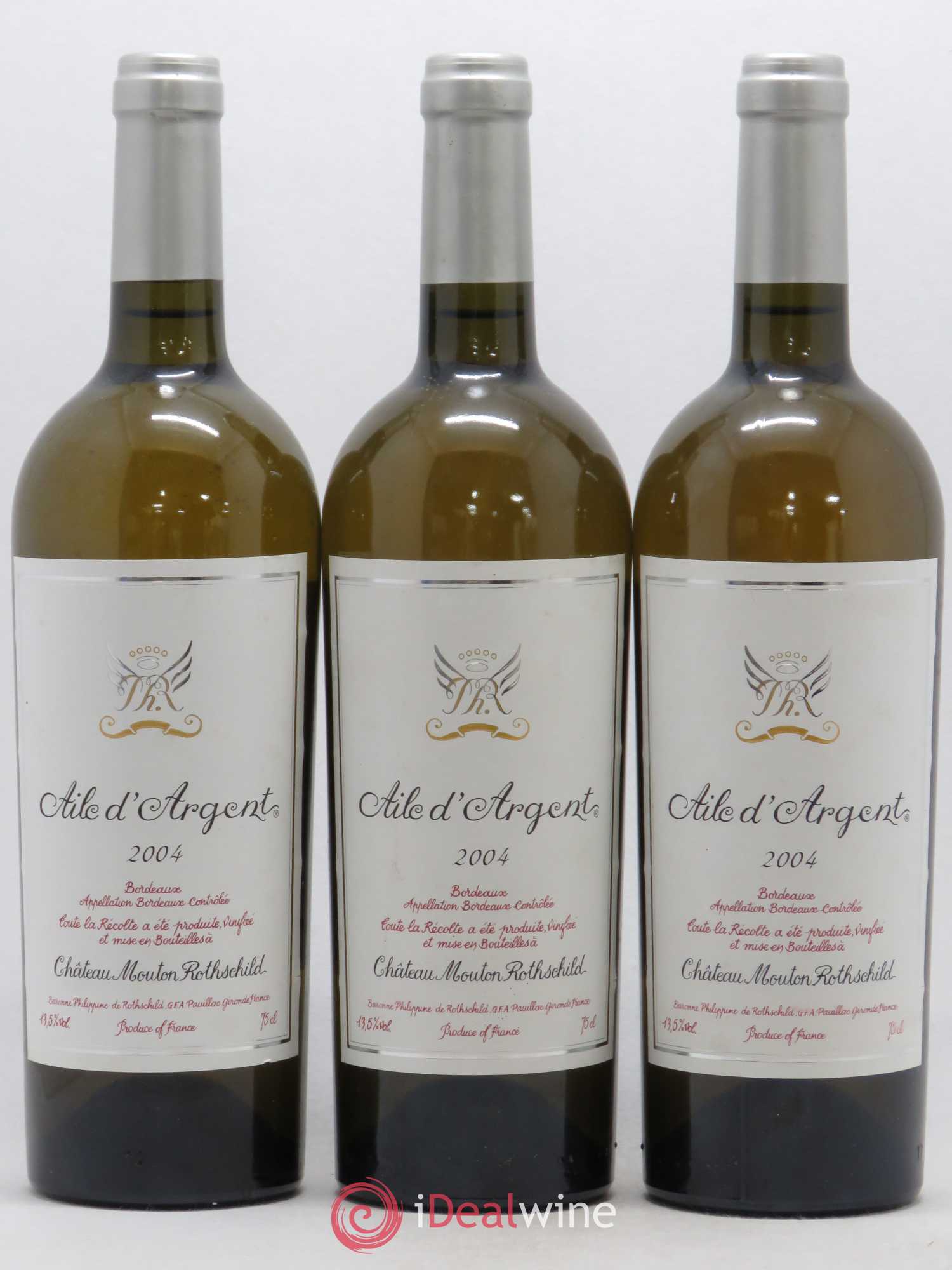 Aile d'Argent 2004 - Lot de 3 bouteilles - 0