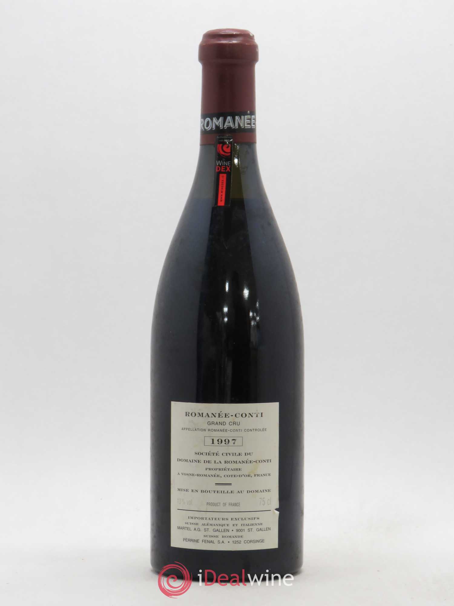Romanée-Conti Grand Cru Domaine de la Romanée-Conti 1997 - Lot de 1 bouteille - 1
