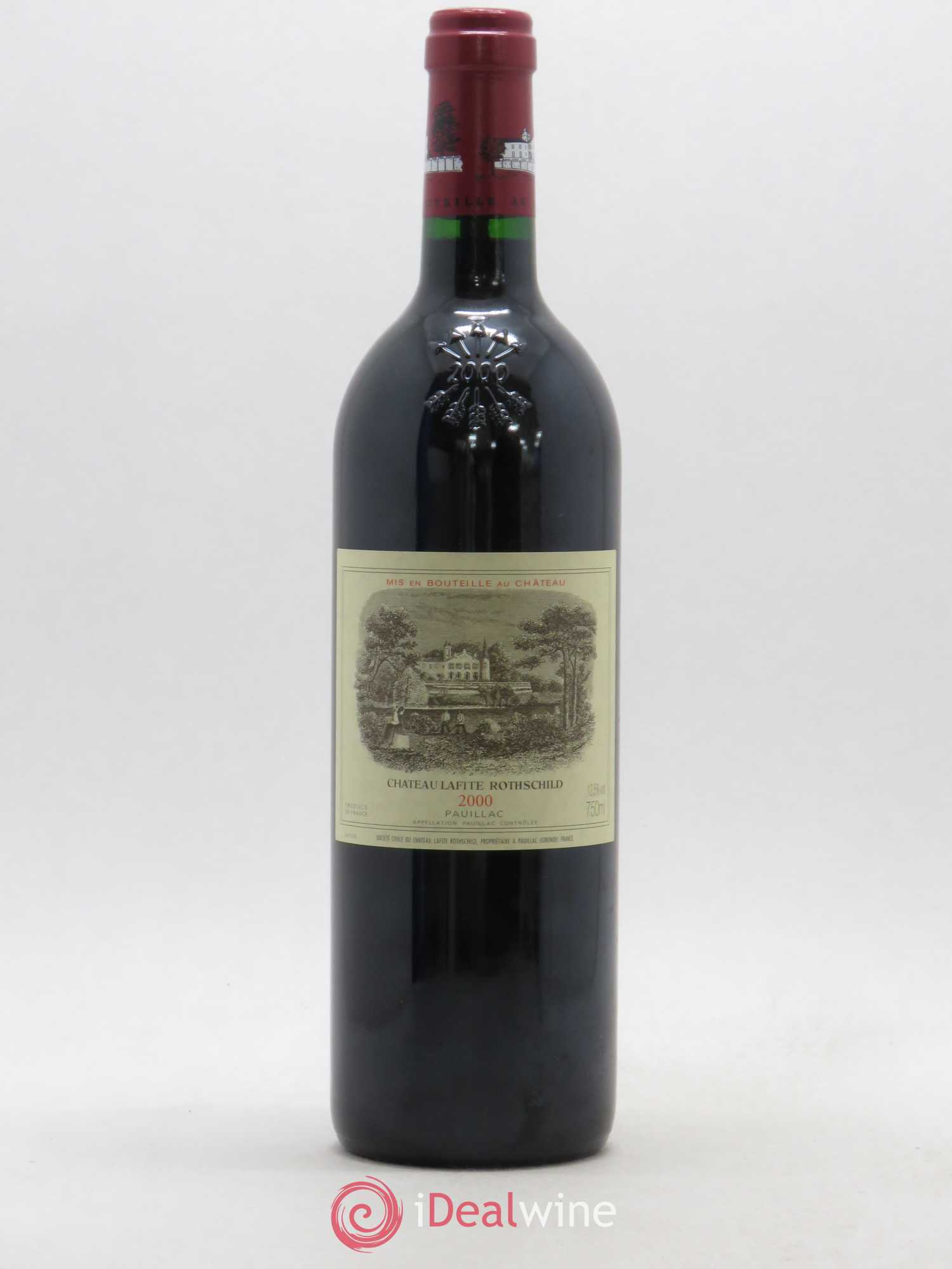 Château Lafite Rothschild 1er Grand Cru Classé 2000 - Lot de 1 bouteille - 0
