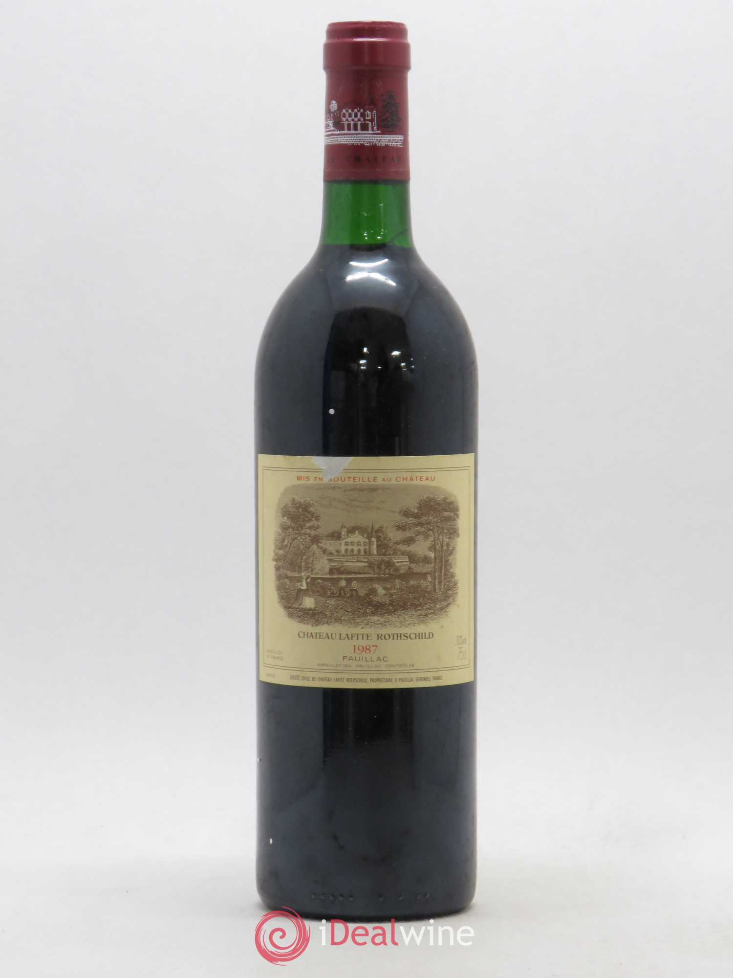 Château Lafite Rothschild 1er Grand Cru Classé 1987 - Lot de 1 bouteille - 0