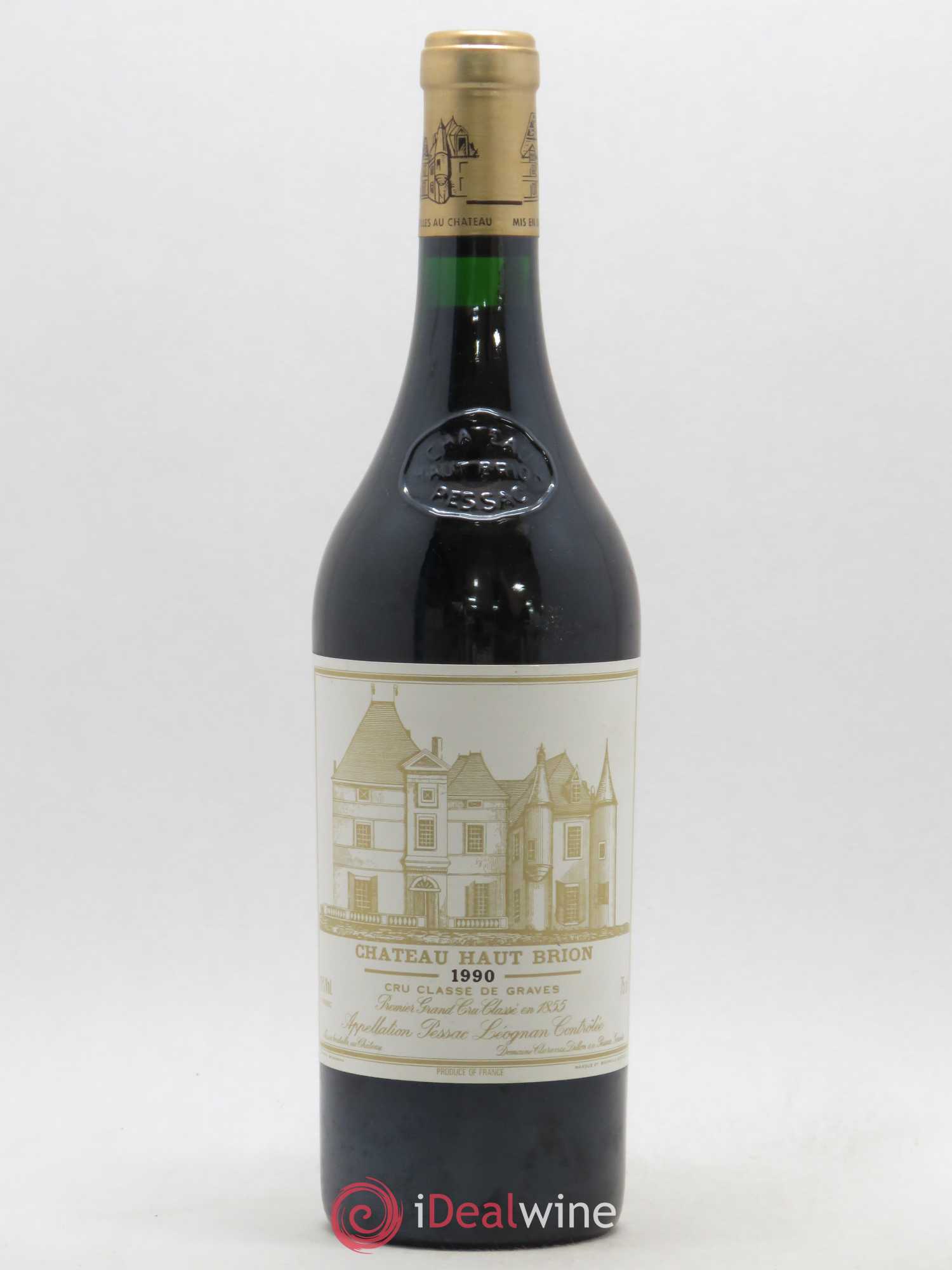 Château Haut Brion 1er Grand Cru Classé 1990 - Lot de 1 bouteille - 0