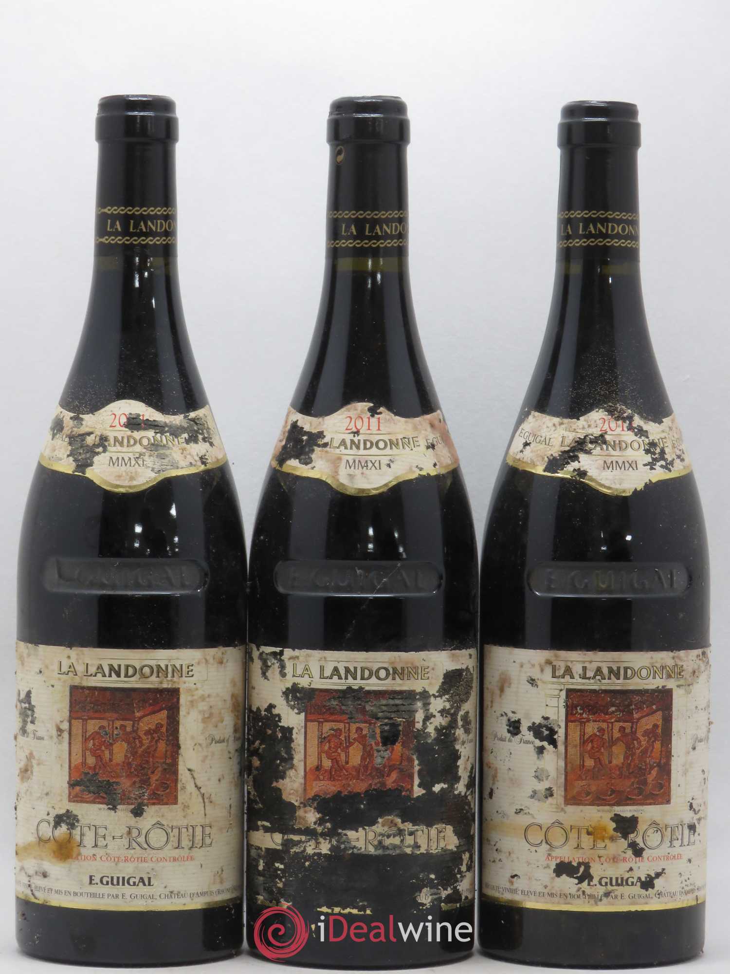 Côte-Rôtie La Landonne Guigal 2011 - Lot de 3 bouteilles - 0